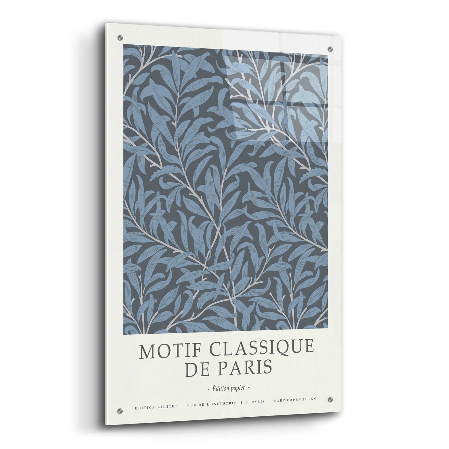 Epic Art 'Motif Classique 4' by Design Fabrikken, Acrylic Glass Wall Art,24x36