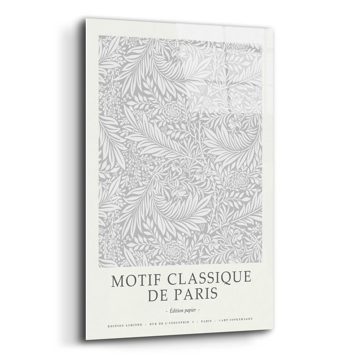 Epic Art 'Motif Classique 5' by Design Fabrikken, Acrylic Glass Wall Art,12x16