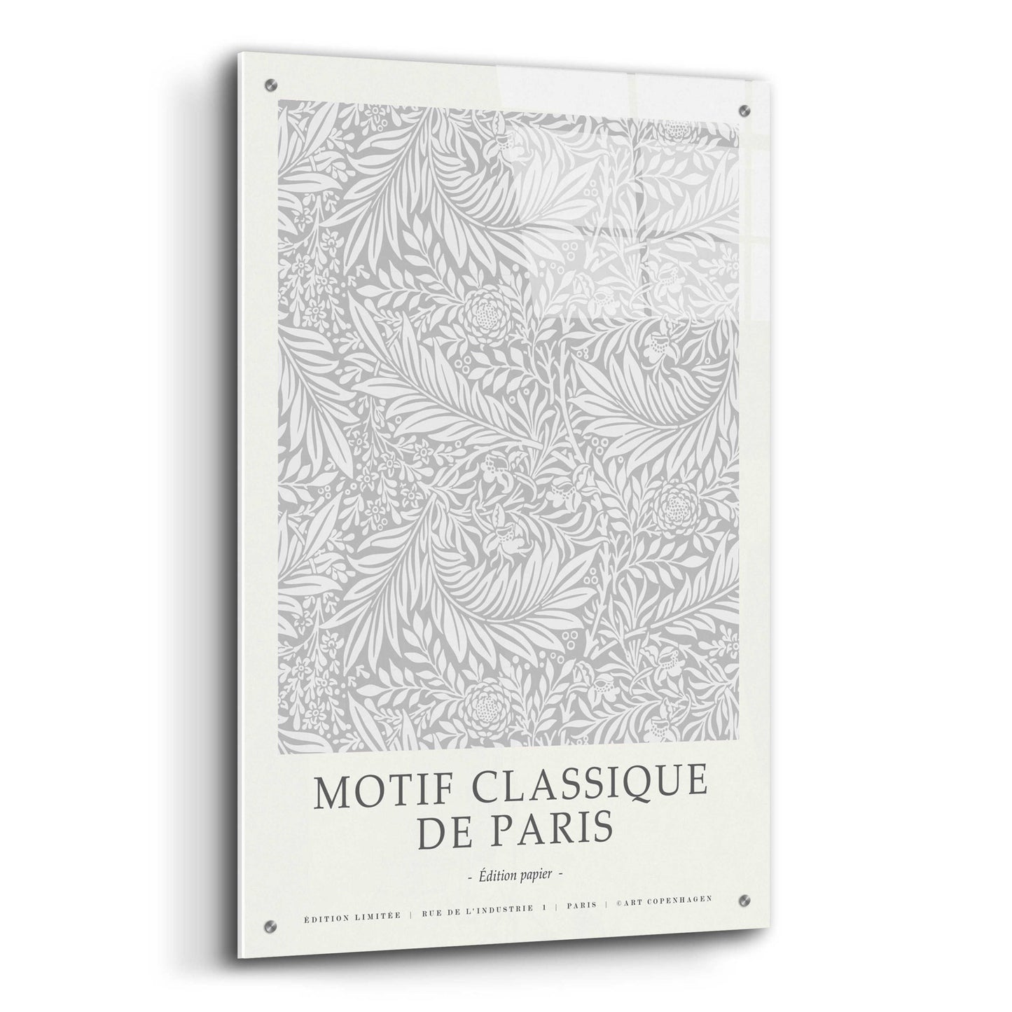 Epic Art 'Motif Classique 5' by Design Fabrikken, Acrylic Glass Wall Art,24x36