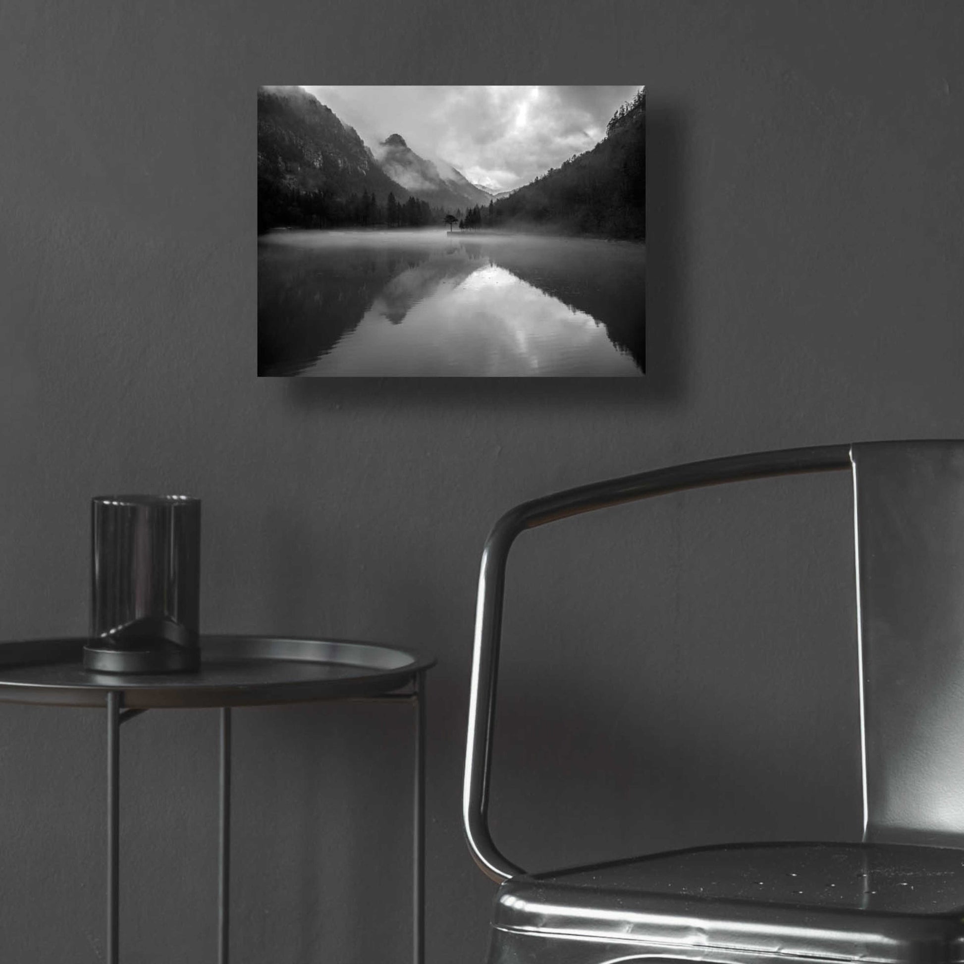 Epic Art 'Mountain Lake' by Design Fabrikken, Acrylic Glass Wall Art,16x12