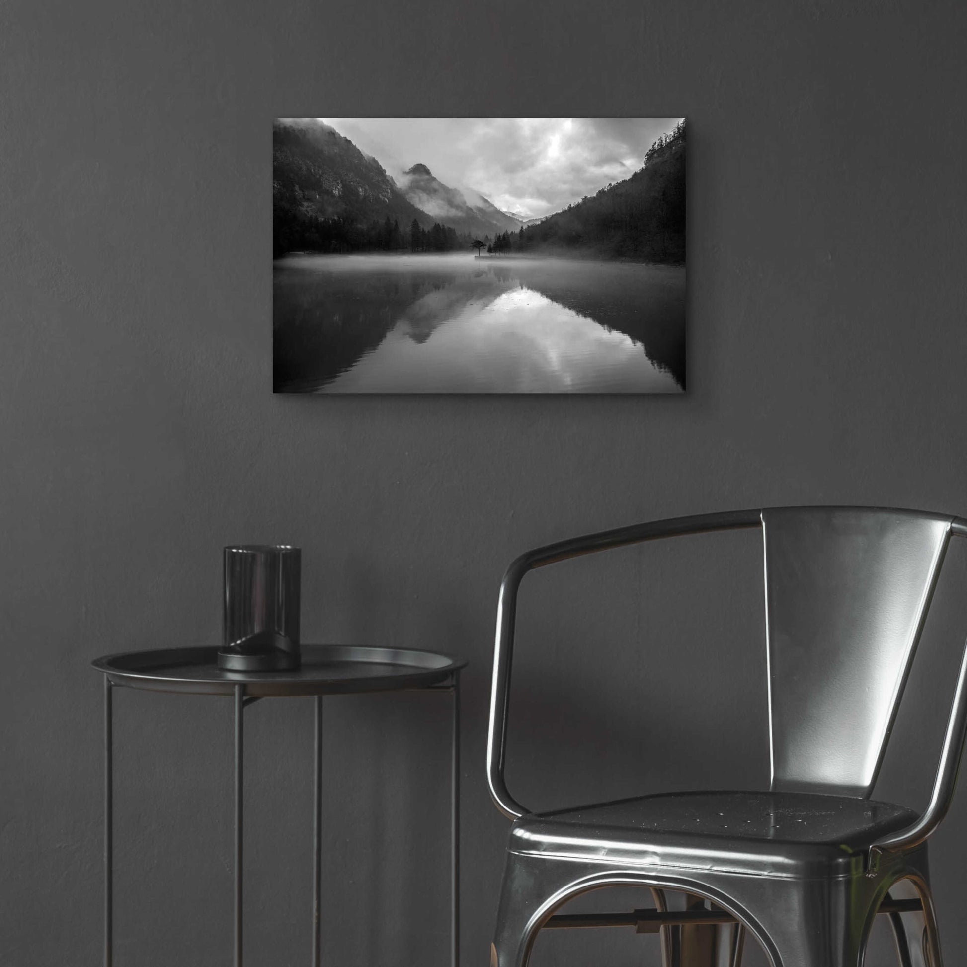 Epic Art 'Mountain Lake' by Design Fabrikken, Acrylic Glass Wall Art,24x16