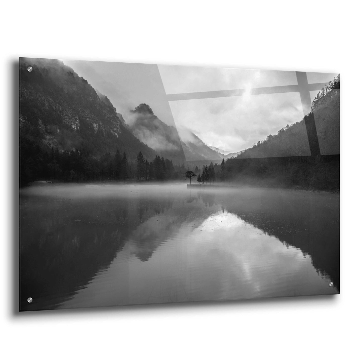 Epic Art 'Mountain Lake' by Design Fabrikken, Acrylic Glass Wall Art,36x24