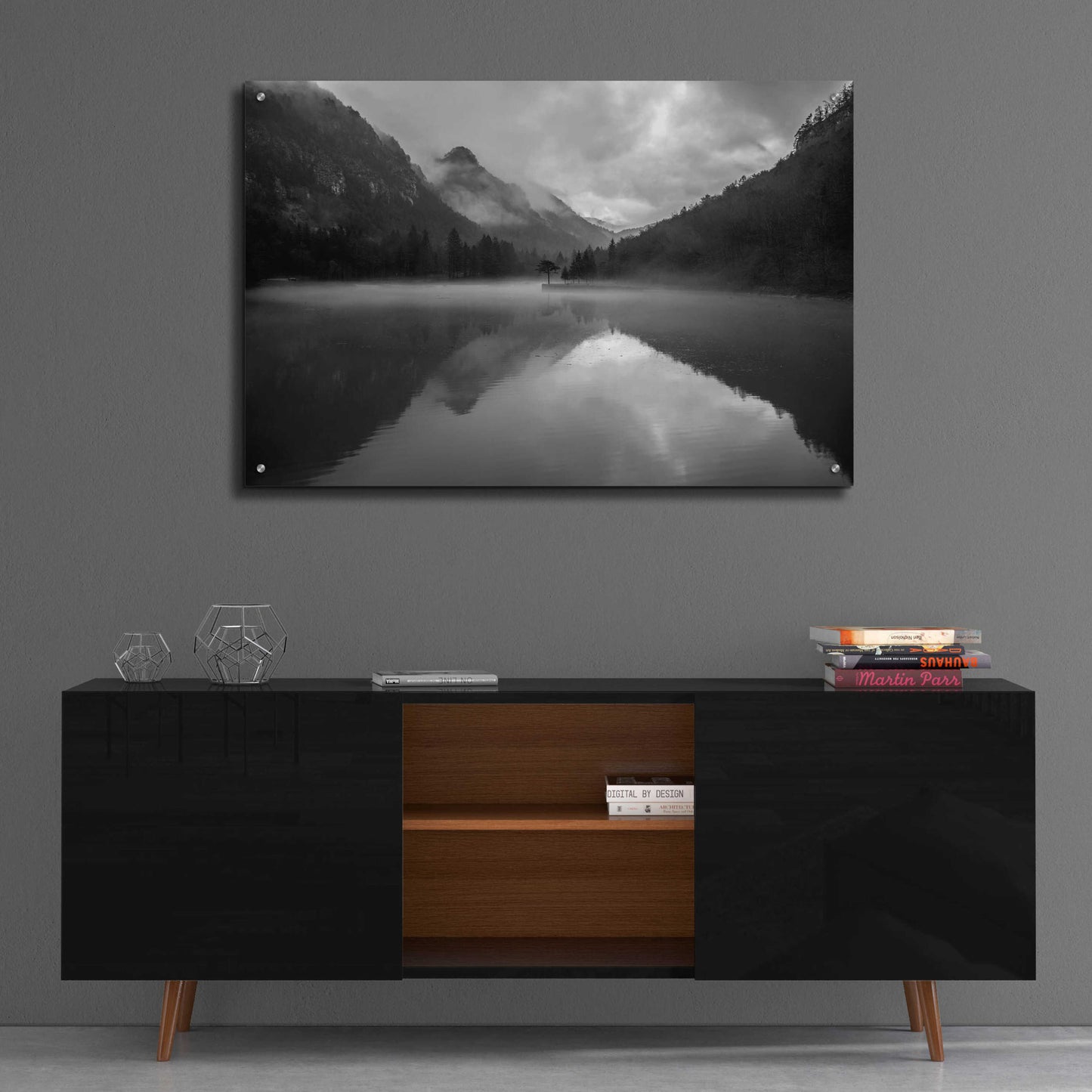 Epic Art 'Mountain Lake' by Design Fabrikken, Acrylic Glass Wall Art,36x24