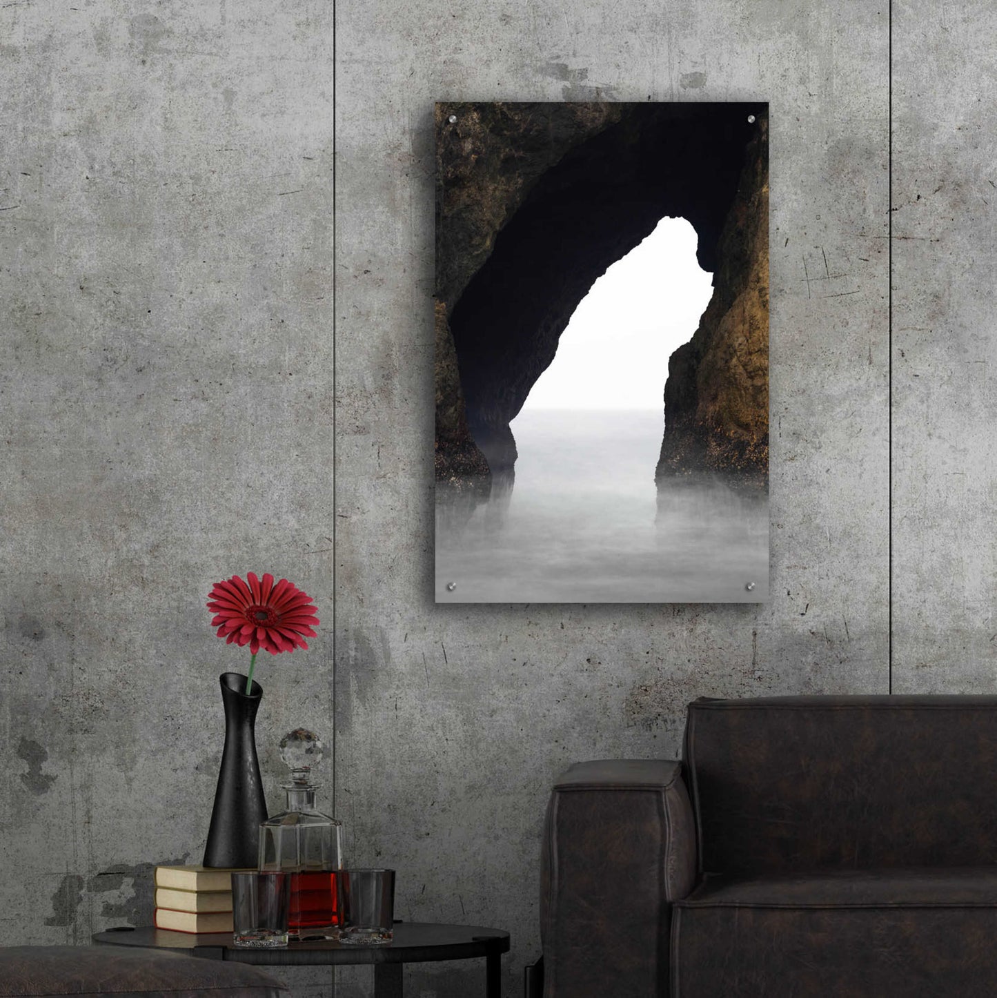 Epic Art 'Ocean Rock' by Design Fabrikken, Acrylic Glass Wall Art,24x36