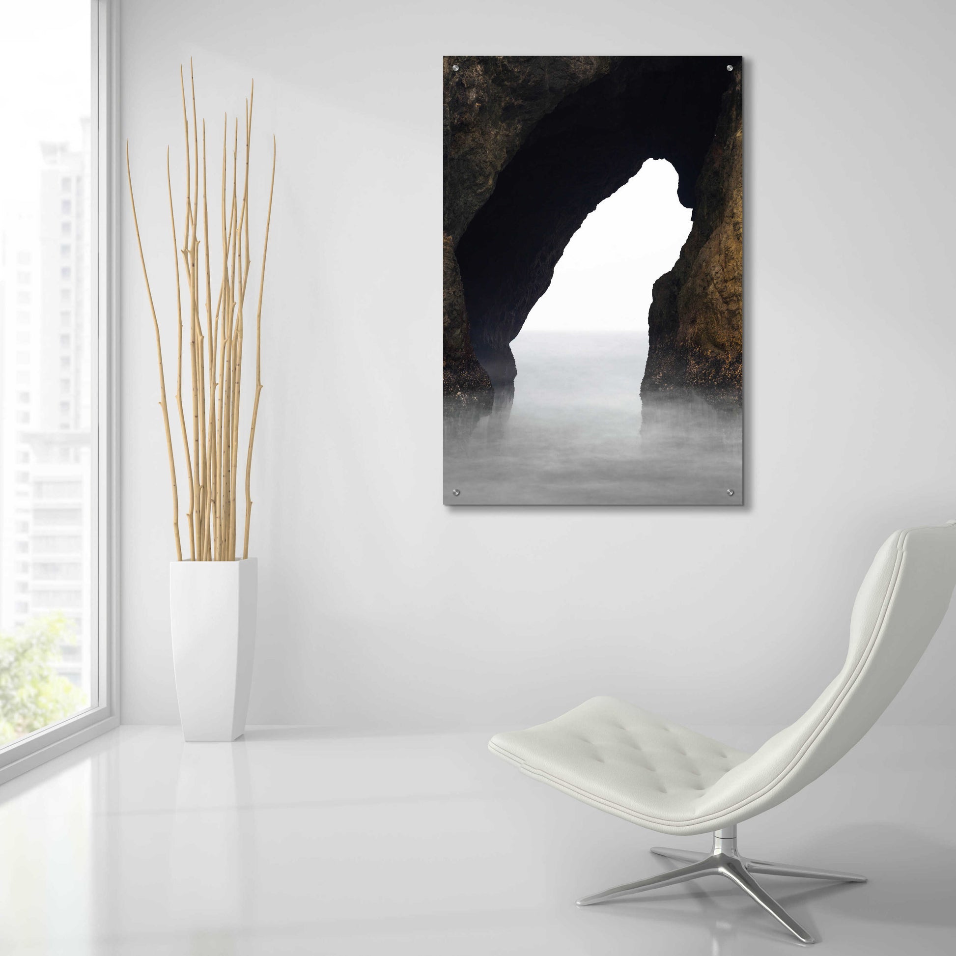 Epic Art 'Ocean Rock' by Design Fabrikken, Acrylic Glass Wall Art,24x36