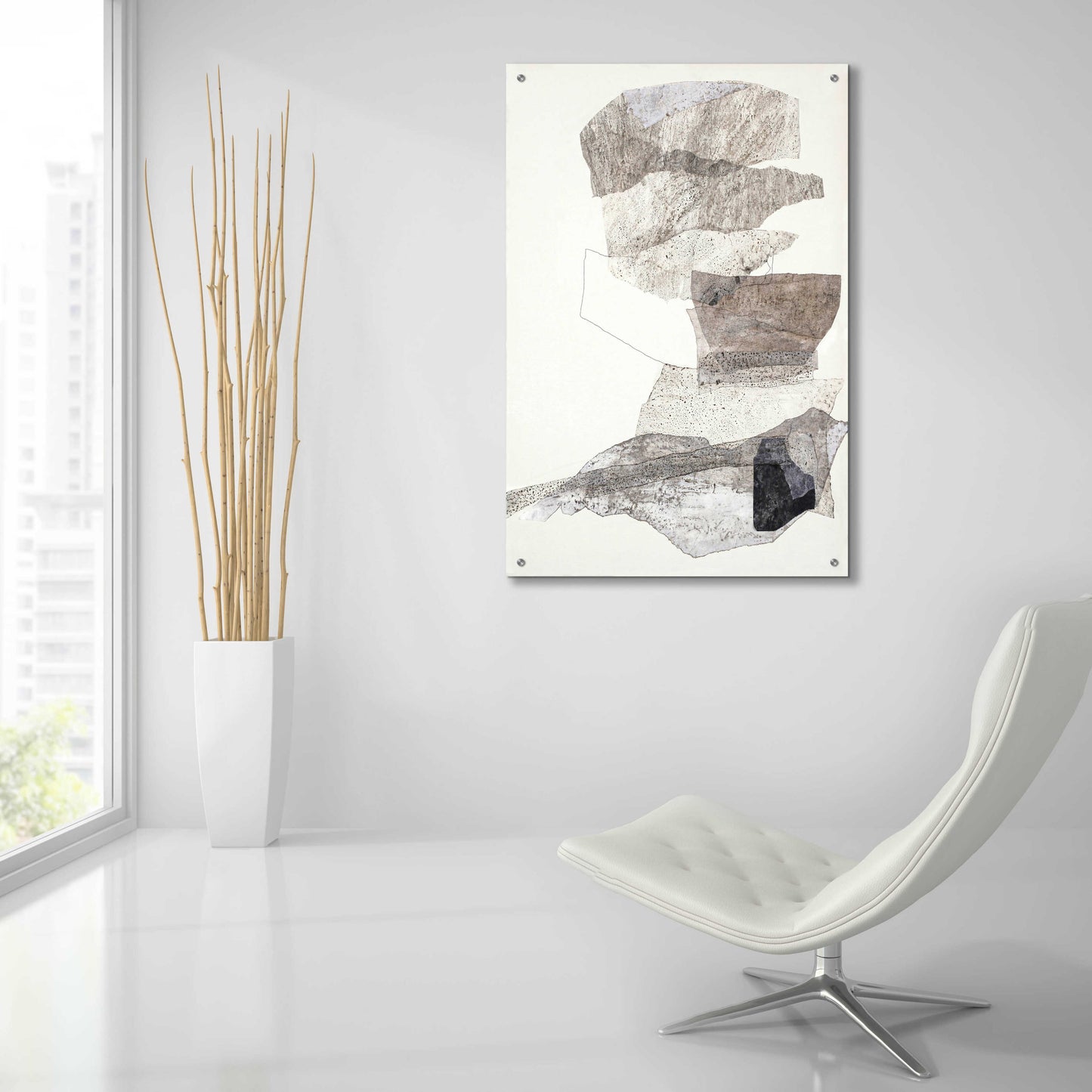 Epic Art 'Organza 2' by Design Fabrikken, Acrylic Glass Wall Art,24x36