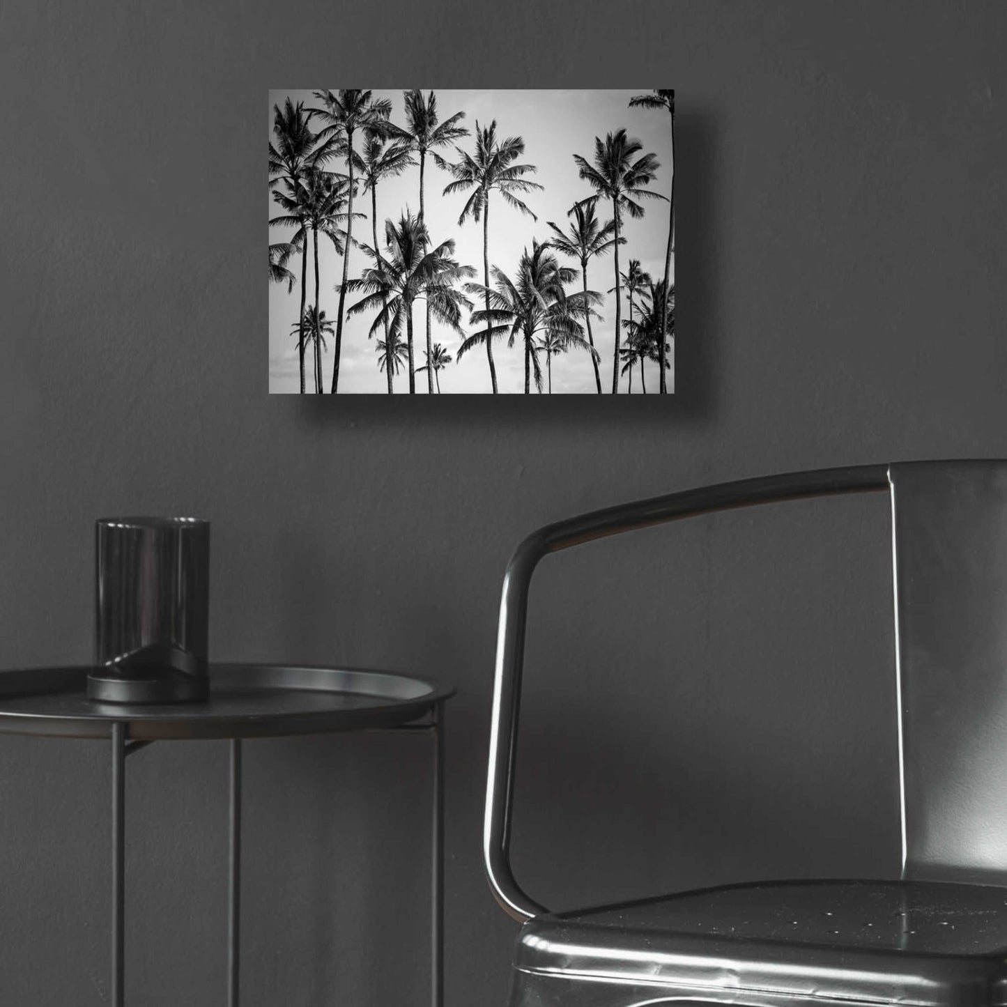 Epic Art 'Palm Heaven' by Design Fabrikken, Acrylic Glass Wall Art,16x12