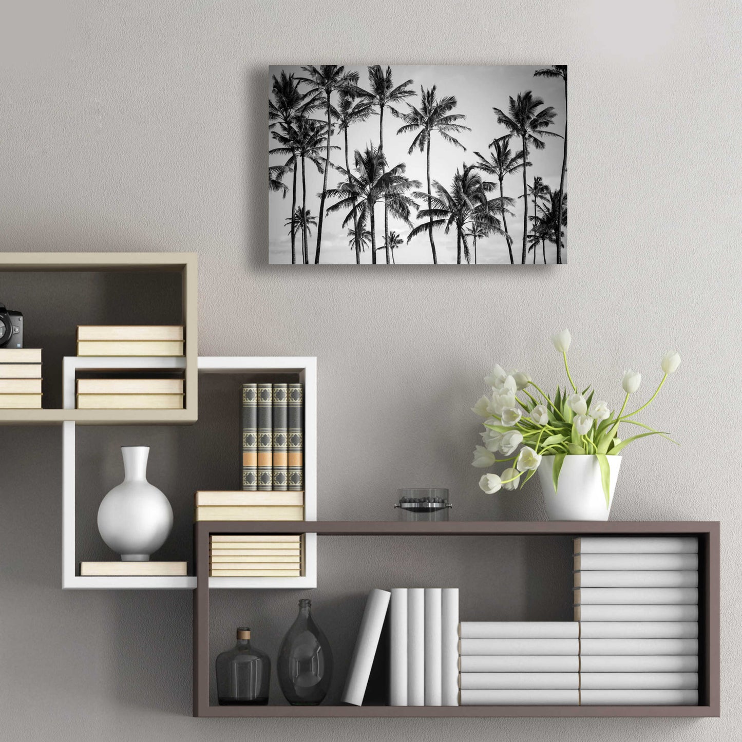 Epic Art 'Palm Heaven' by Design Fabrikken, Acrylic Glass Wall Art,24x16