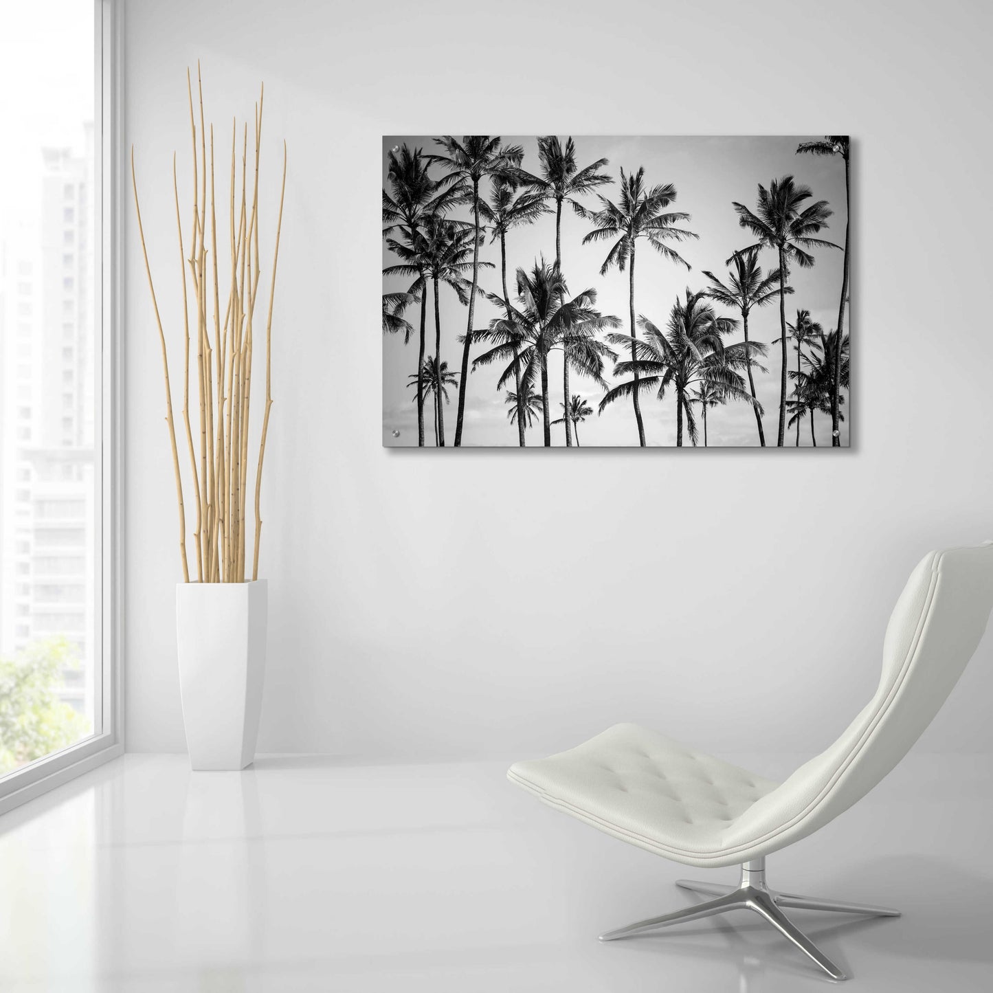 Epic Art 'Palm Heaven' by Design Fabrikken, Acrylic Glass Wall Art,36x24