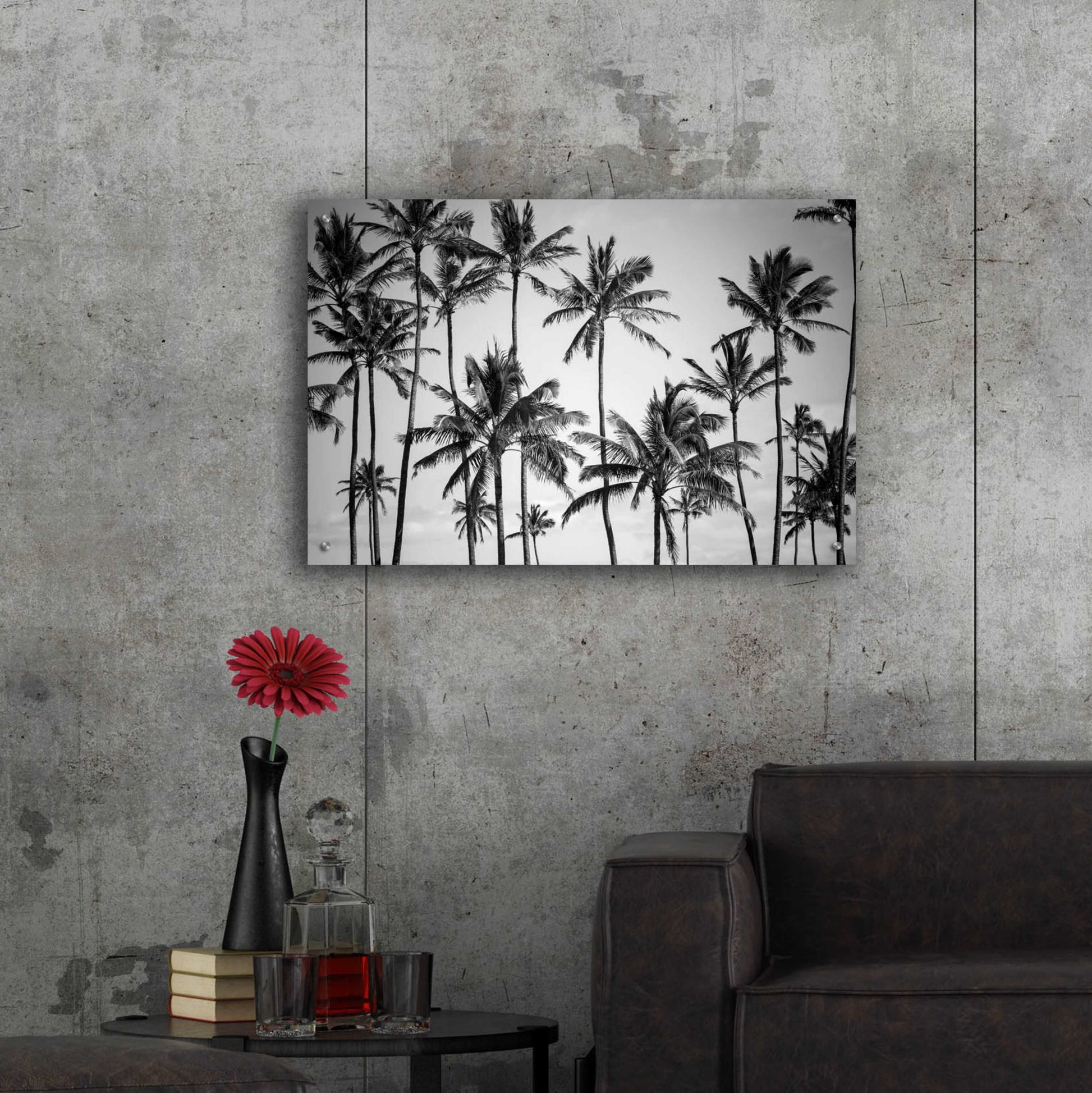 Epic Art 'Palm Heaven' by Design Fabrikken, Acrylic Glass Wall Art,36x24