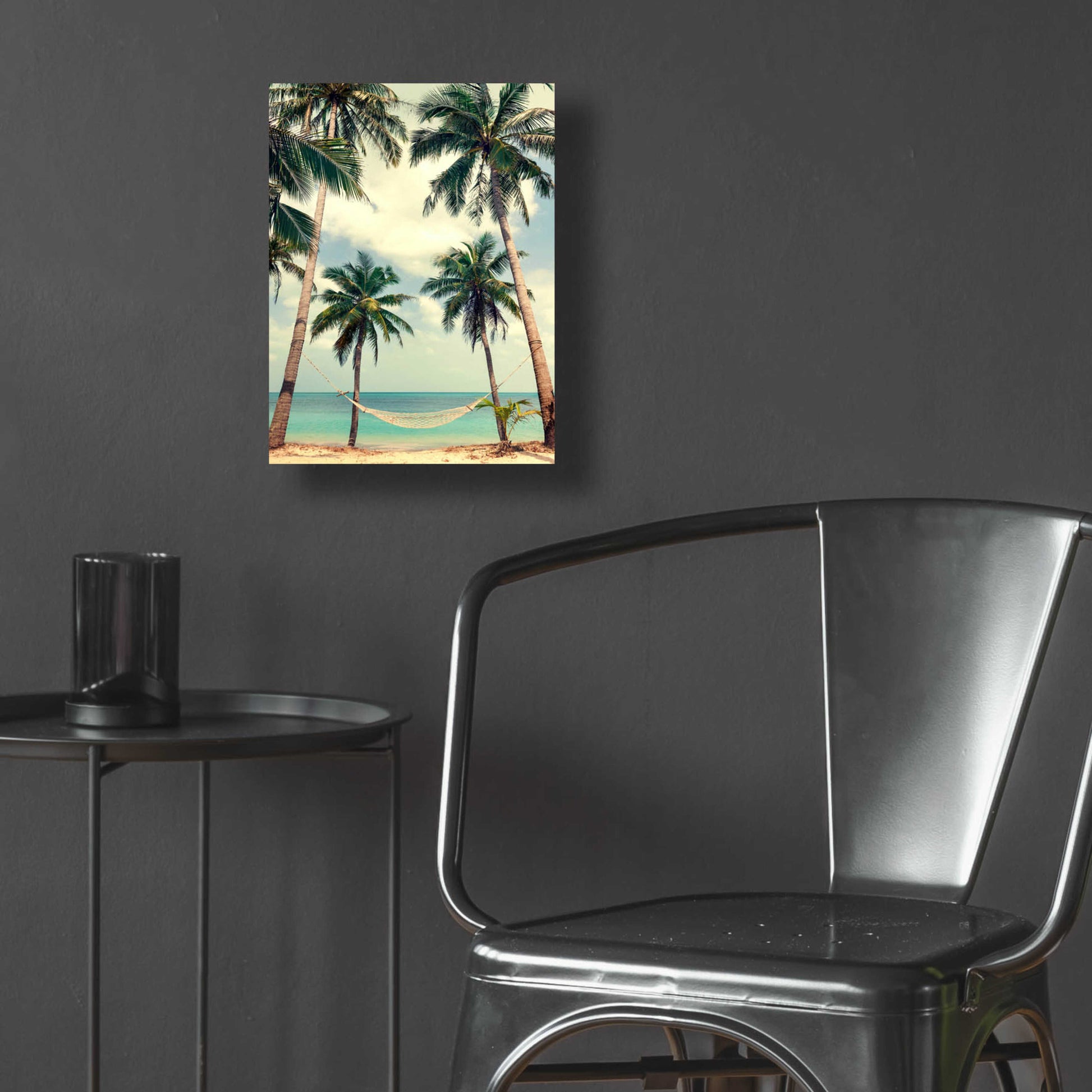 Epic Art 'Palm Sky 3' by Design Fabrikken, Acrylic Glass Wall Art,12x16