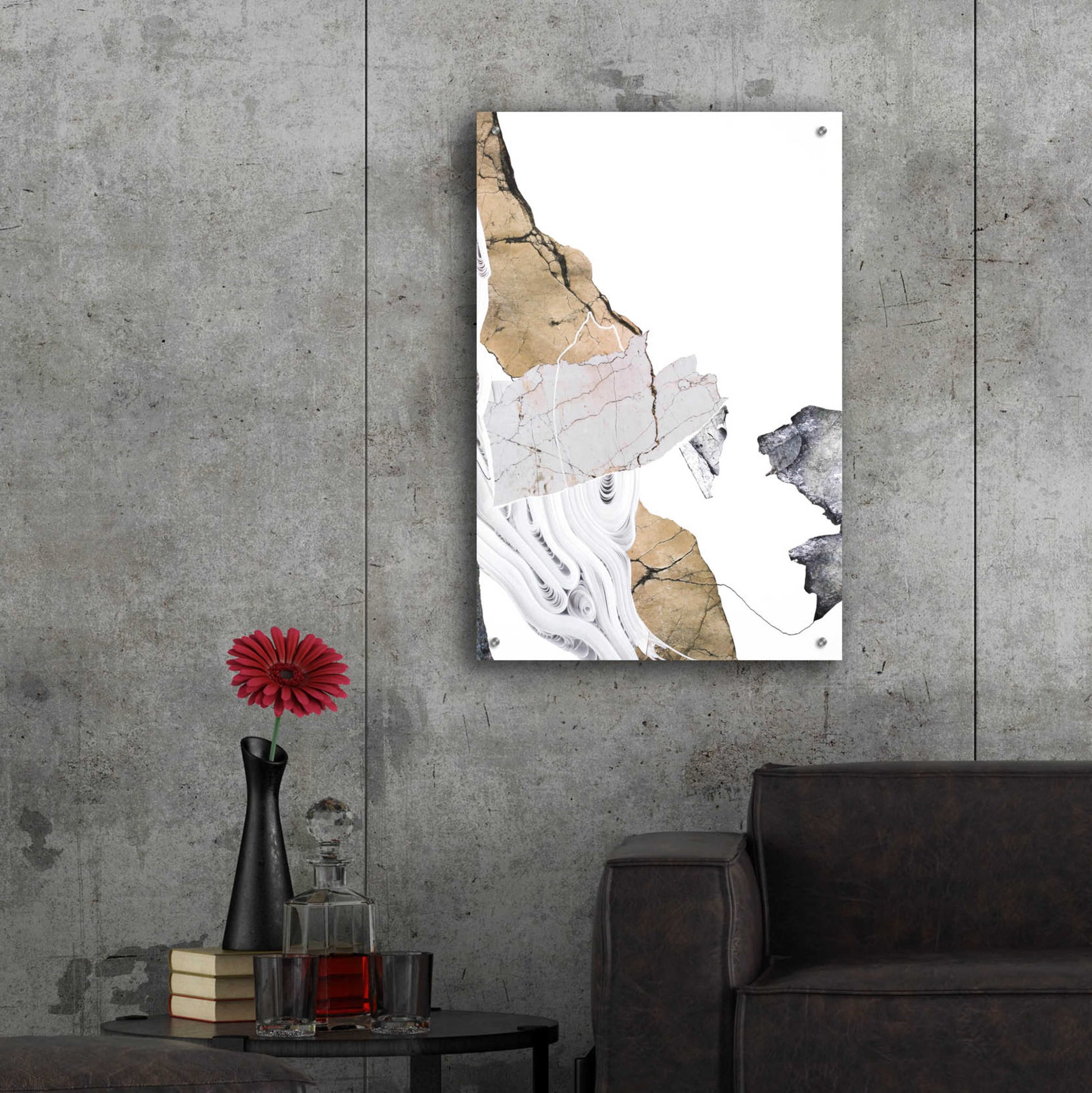 Epic Art 'Paper Look 2' by Design Fabrikken, Acrylic Glass Wall Art,24x36