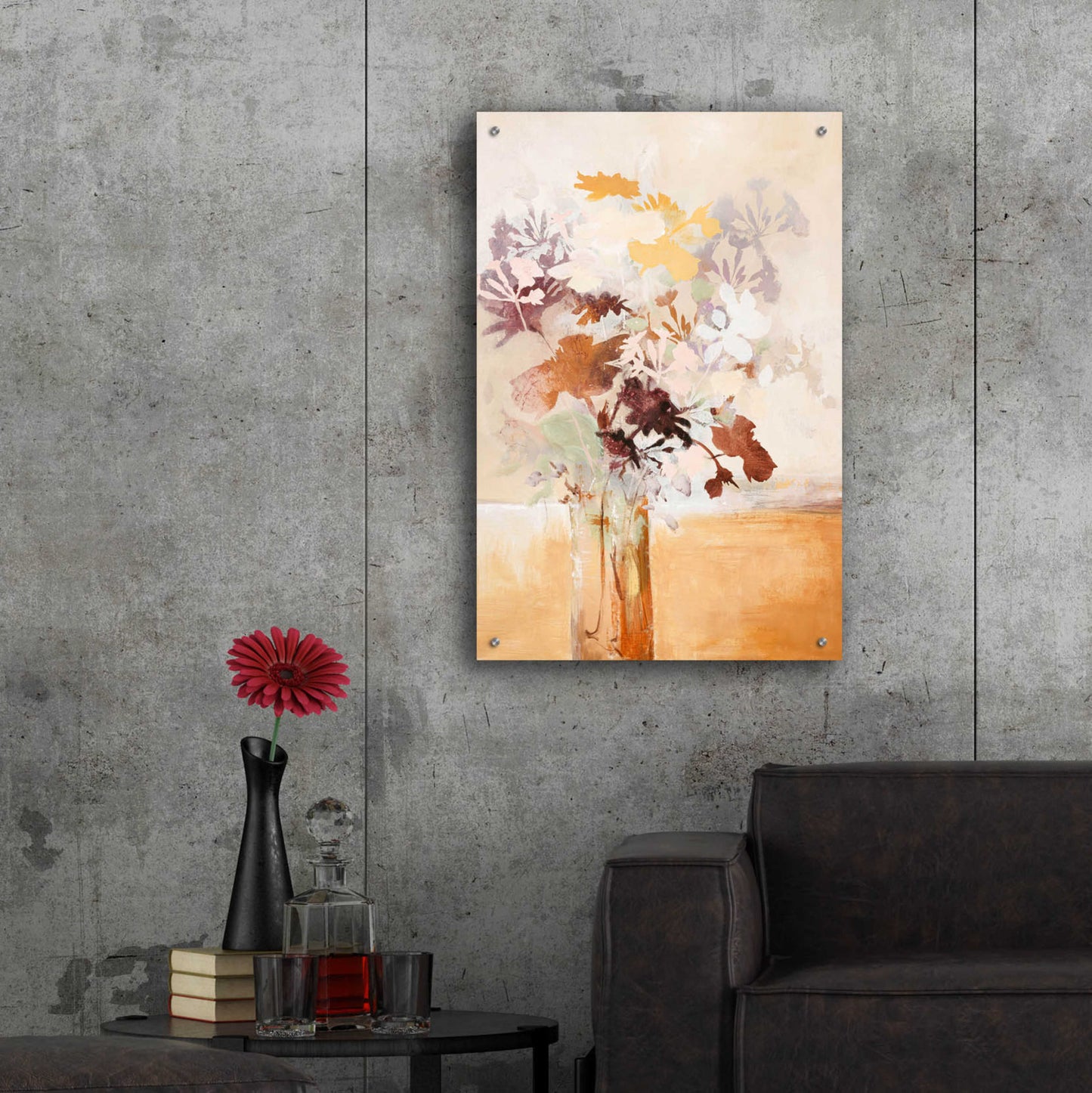 Epic Art 'Pastel Flower 1' by Design Fabrikken, Acrylic Glass Wall Art,24x36