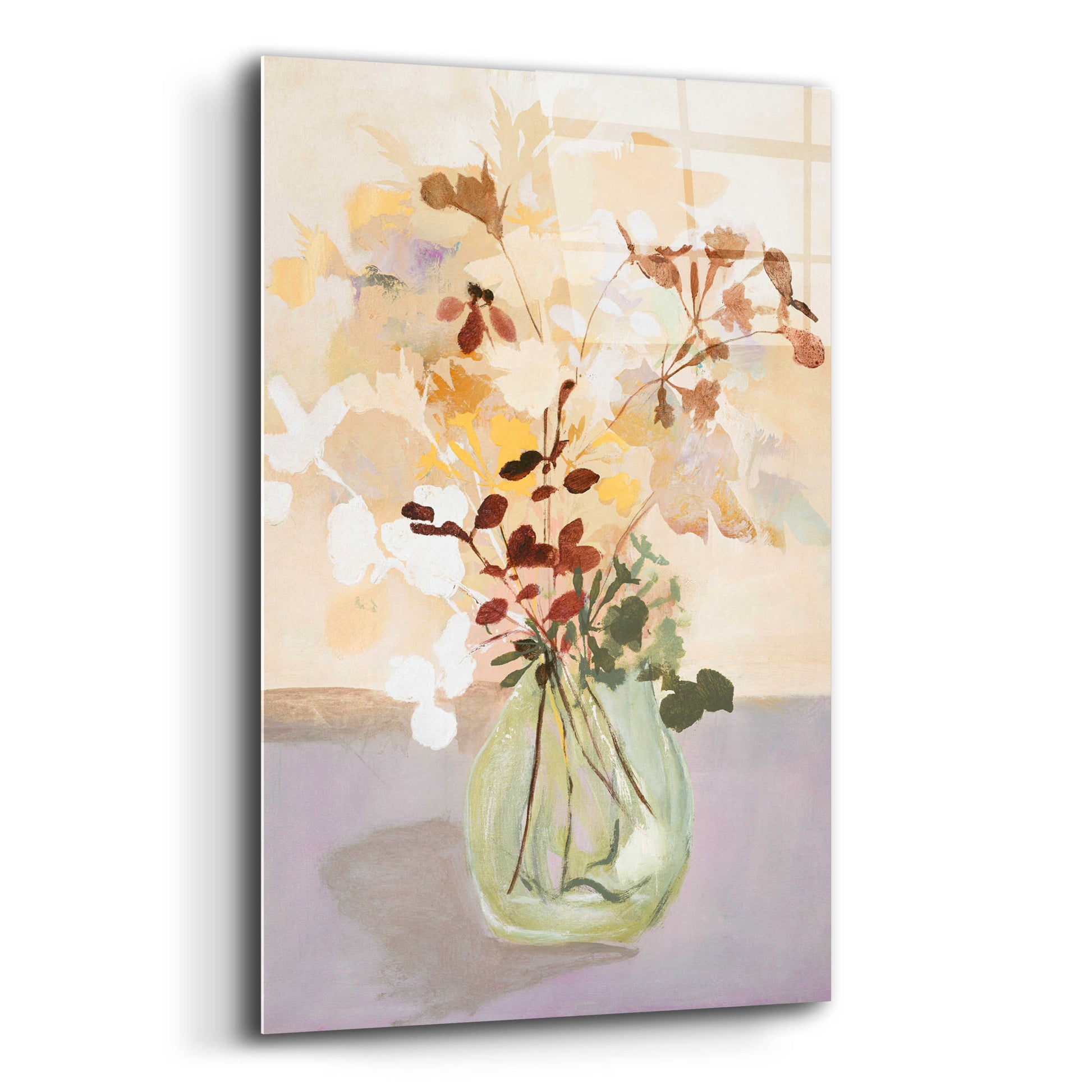 Epic Art 'Pastel Flower 2' by Design Fabrikken, Acrylic Glass Wall Art,12x16