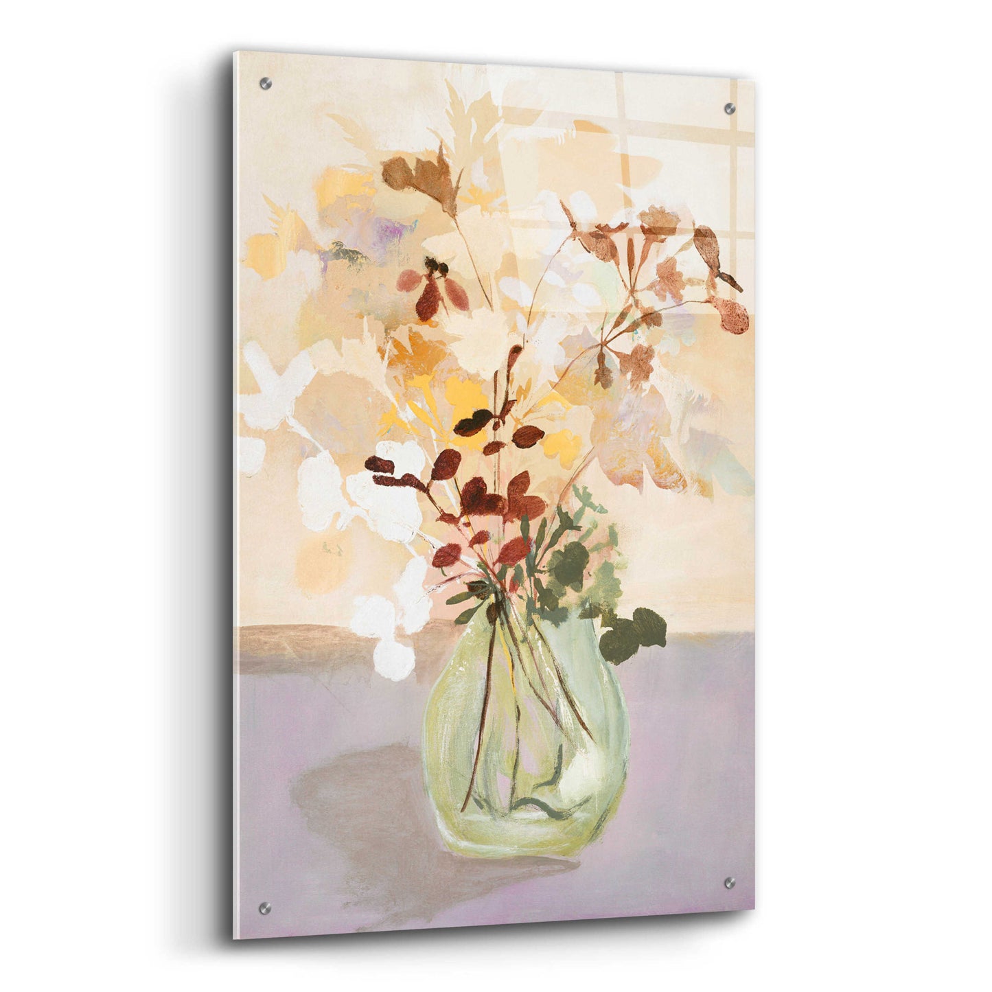 Epic Art 'Pastel Flower 2' by Design Fabrikken, Acrylic Glass Wall Art,24x36