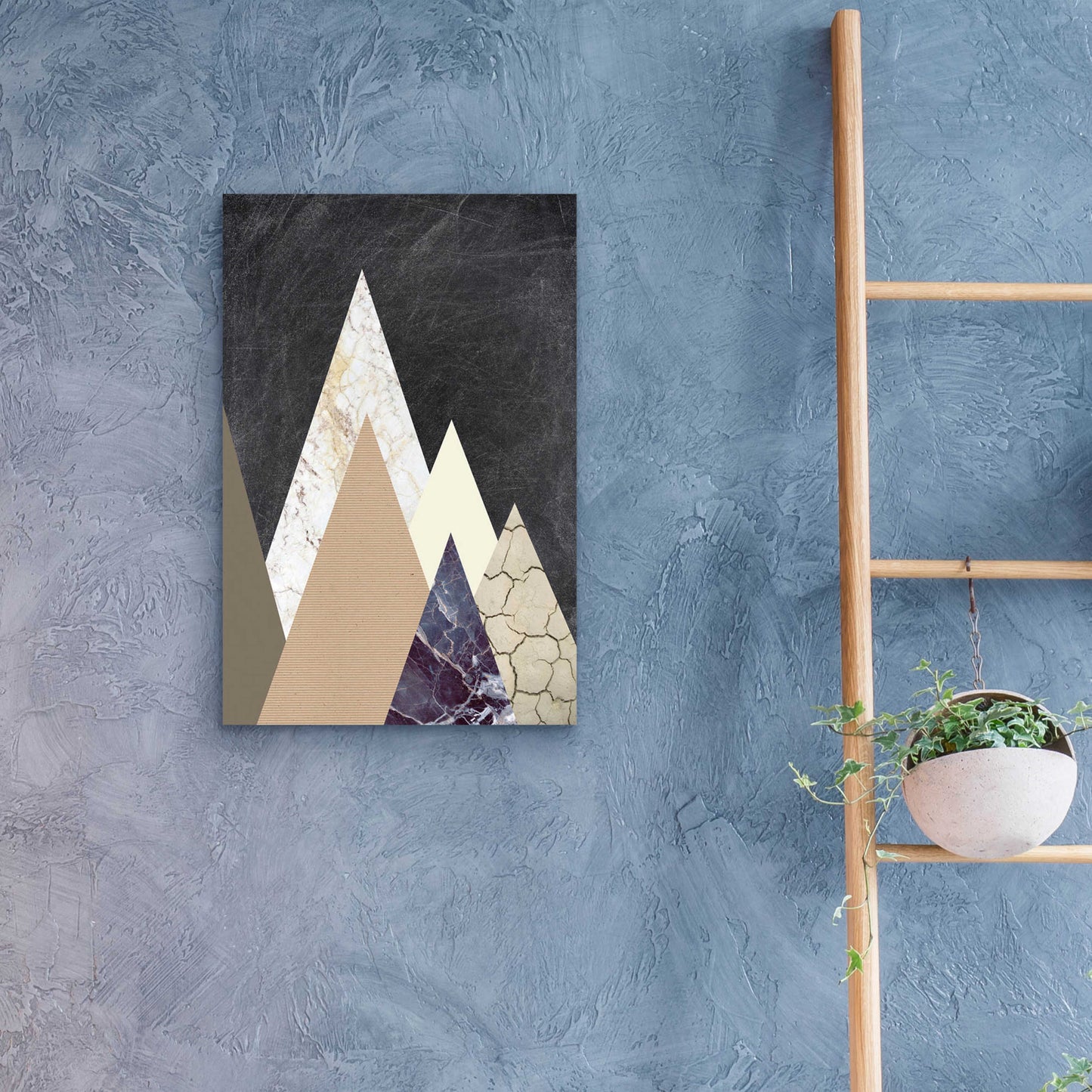 Epic Art 'Peaks 2' by Design Fabrikken, Acrylic Glass Wall Art,16x24