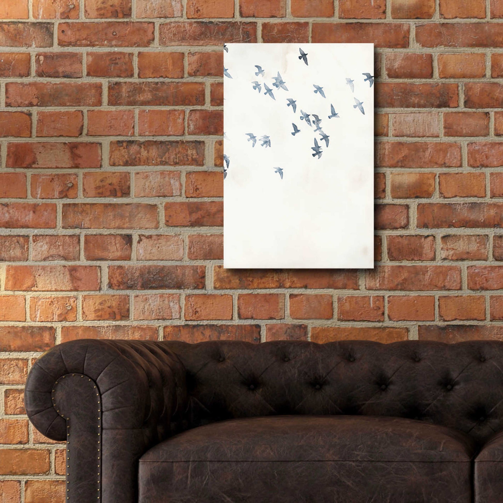 Epic Art 'Pigeons Sky' by Design Fabrikken, Acrylic Glass Wall Art,16x24