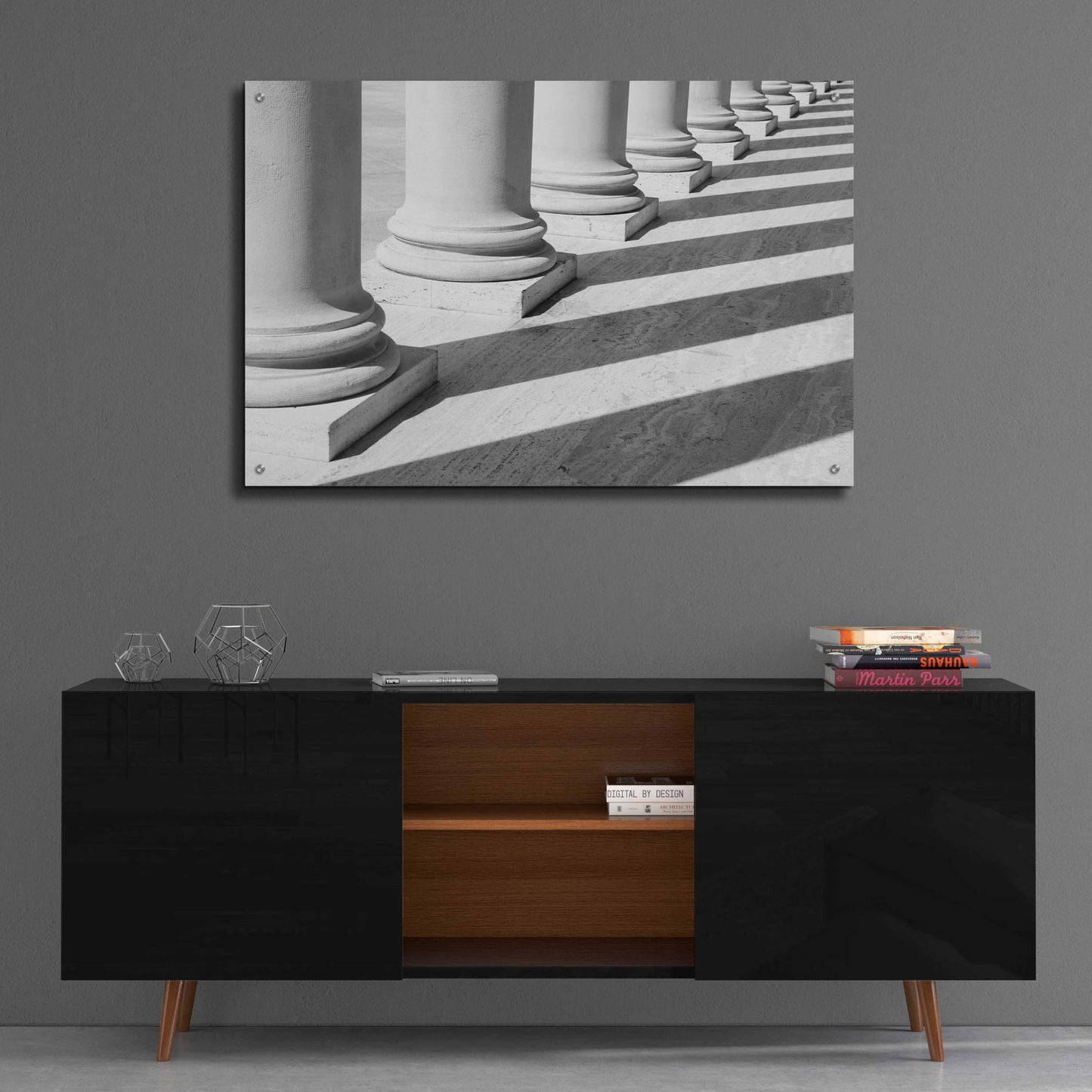 Epic Art 'Pillars 1' by Design Fabrikken, Acrylic Glass Wall Art,36x24