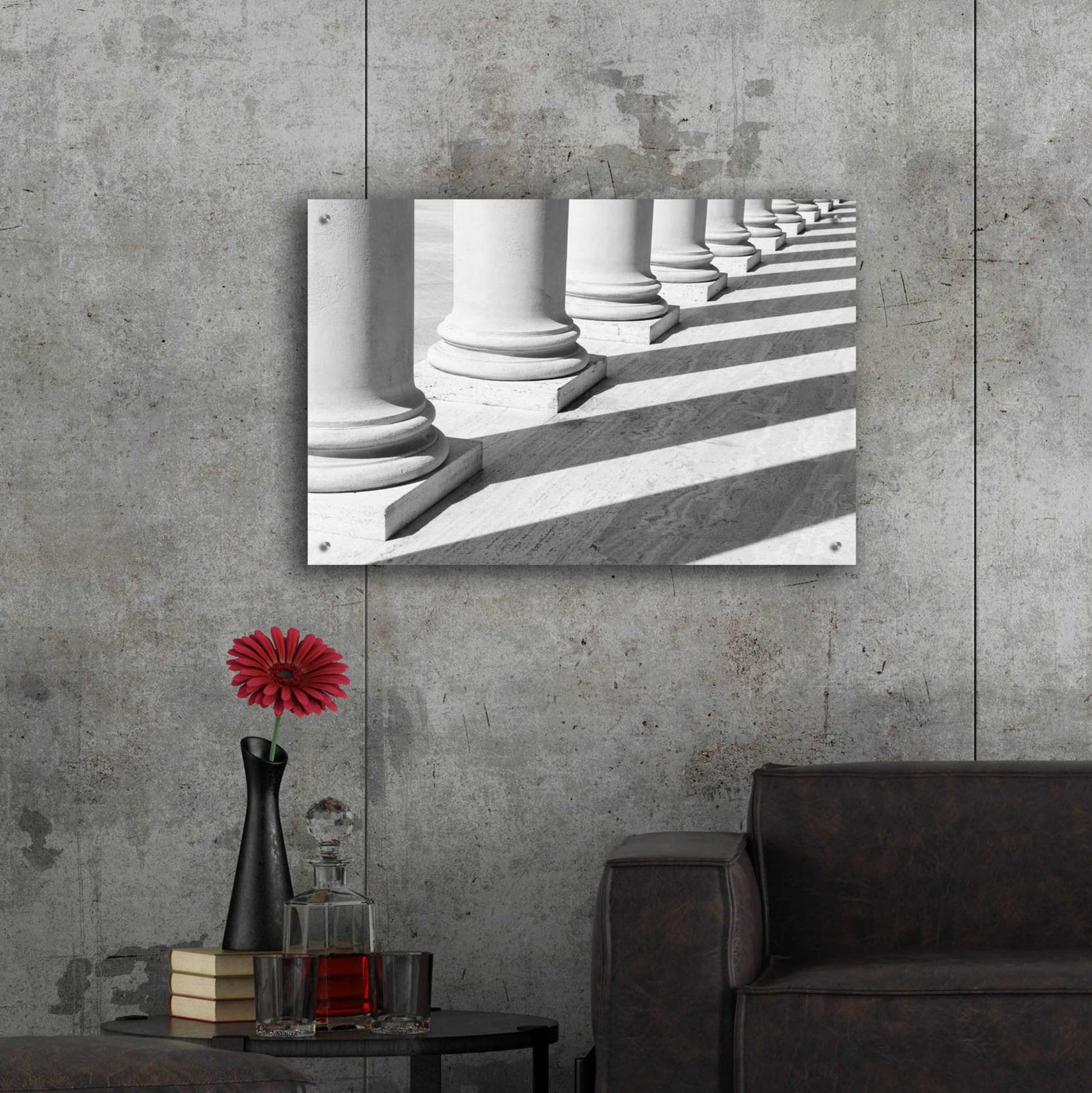 Epic Art 'Pillars 1' by Design Fabrikken, Acrylic Glass Wall Art,36x24