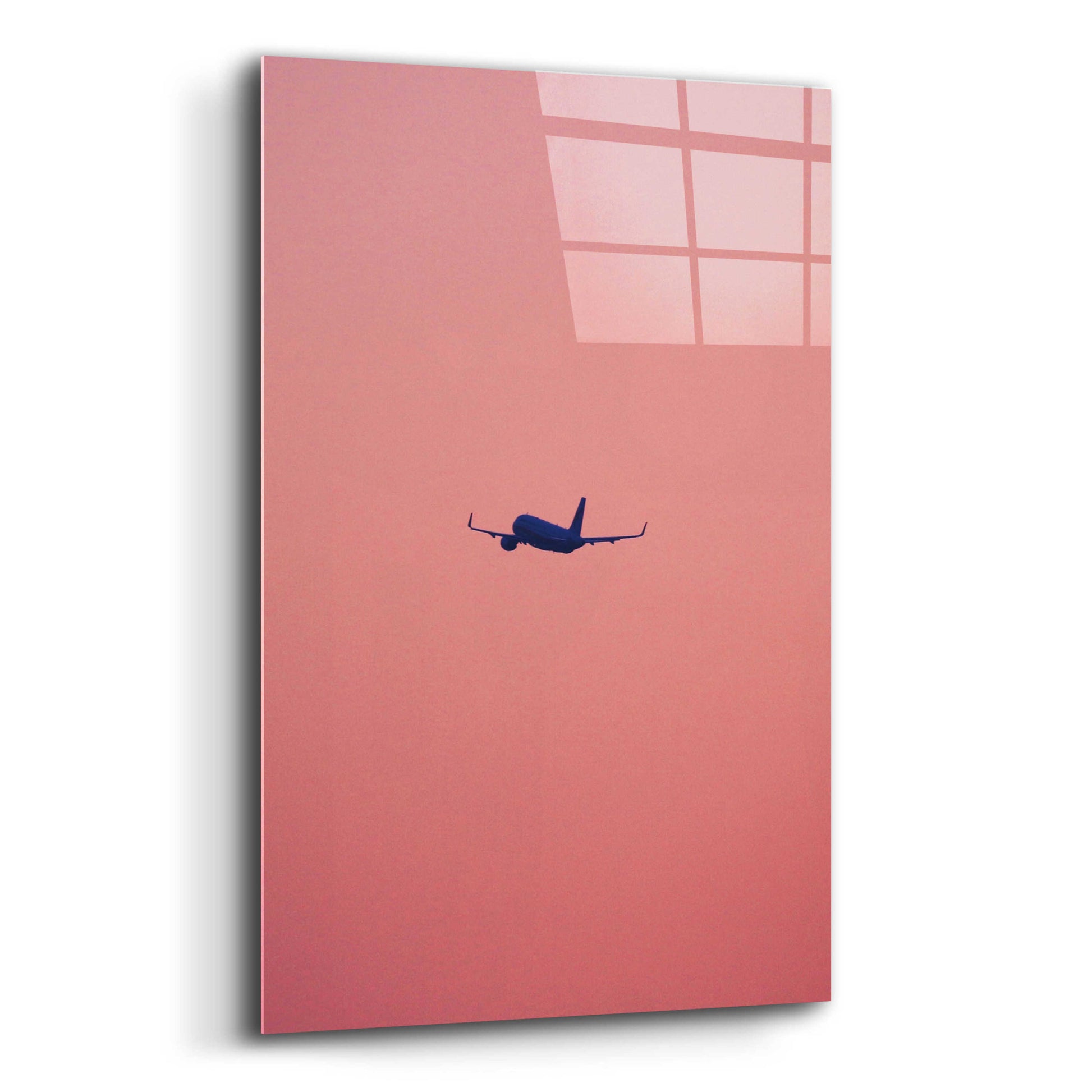 Epic Art 'Pink Flight' by Design Fabrikken, Acrylic Glass Wall Art,12x16