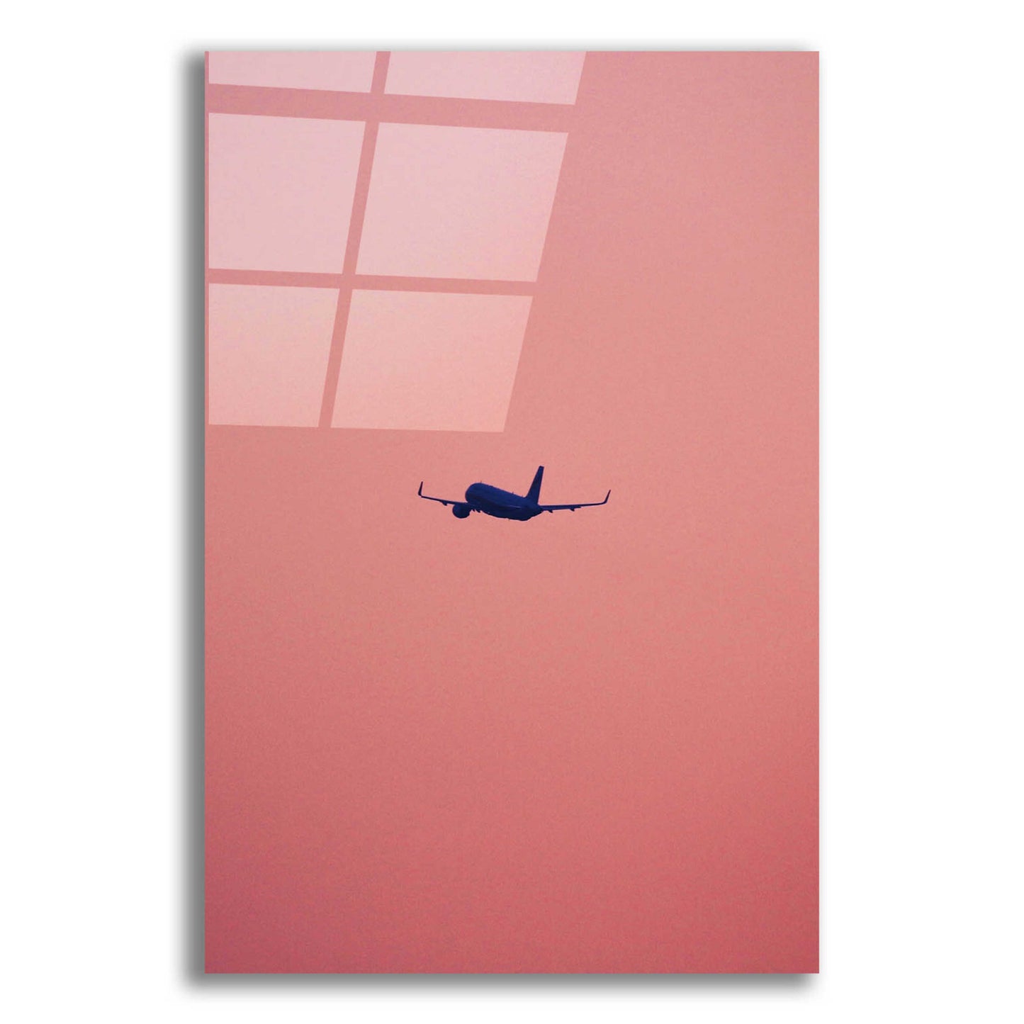 Epic Art 'Pink Flight' by Design Fabrikken, Acrylic Glass Wall Art,12x16