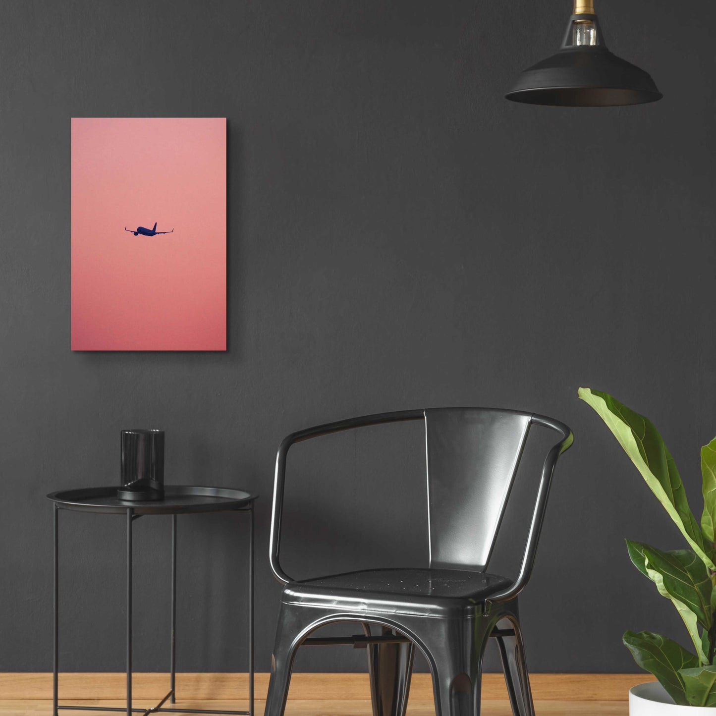 Epic Art 'Pink Flight' by Design Fabrikken, Acrylic Glass Wall Art,16x24