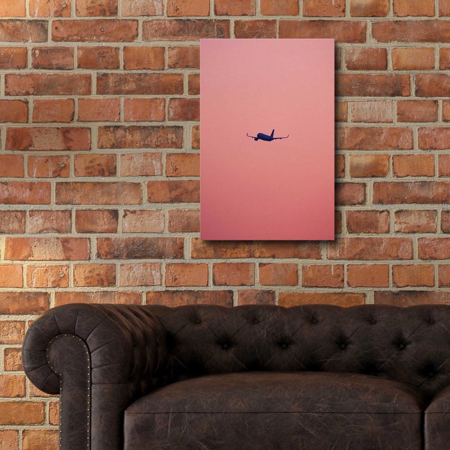 Epic Art 'Pink Flight' by Design Fabrikken, Acrylic Glass Wall Art,16x24