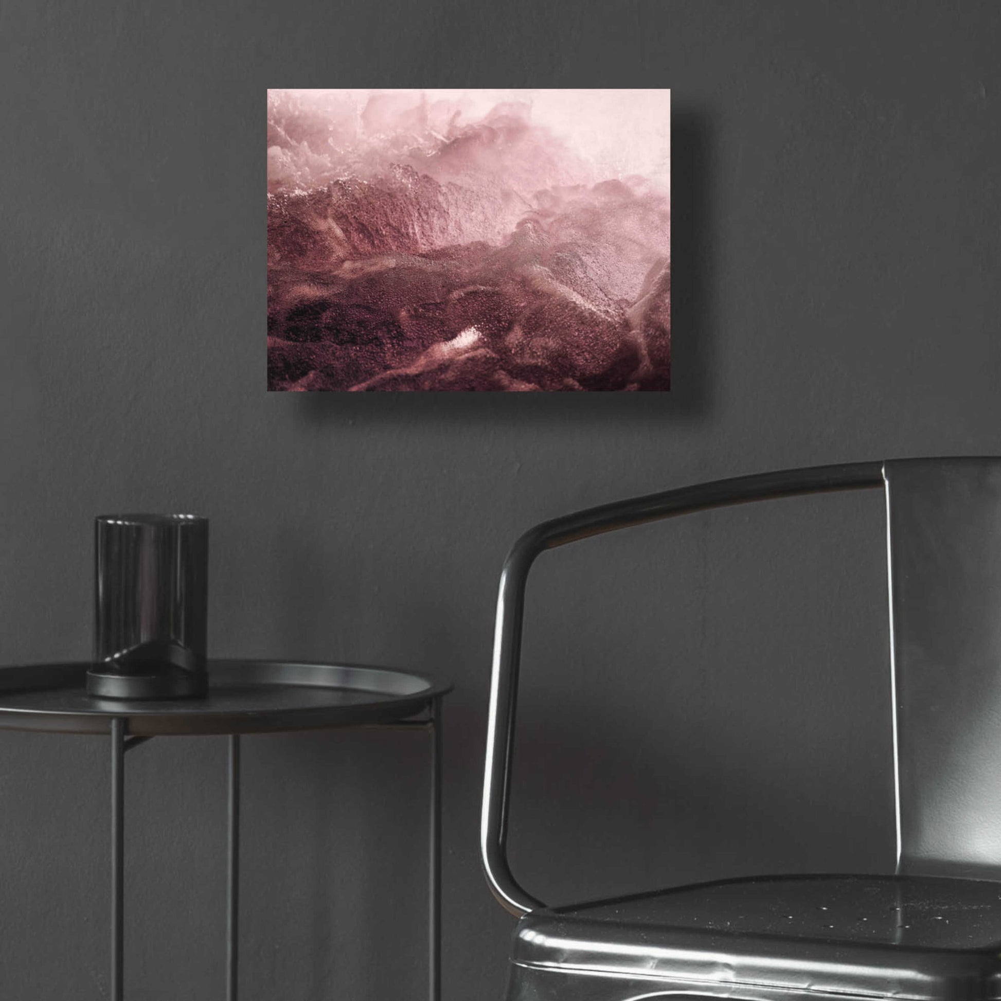 Epic Art 'Pink Motion' by Design Fabrikken, Acrylic Glass Wall Art,16x12