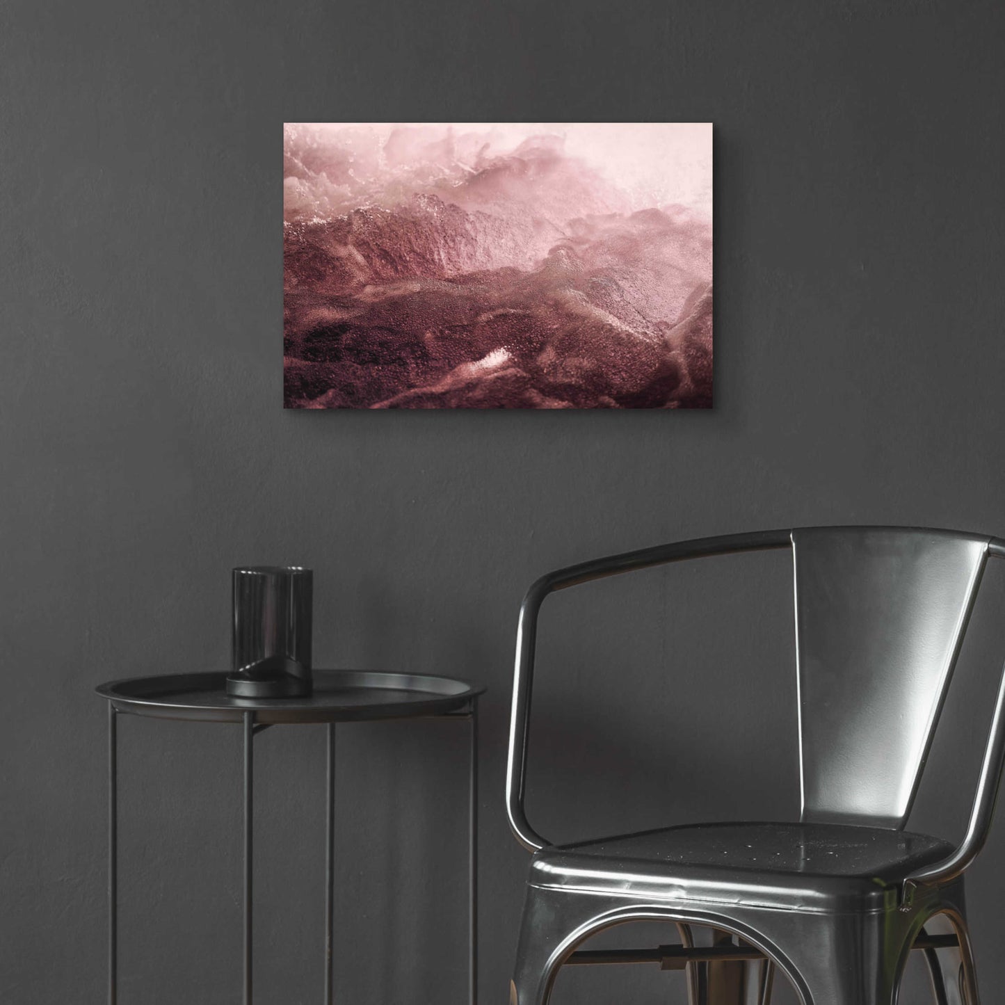 Epic Art 'Pink Motion' by Design Fabrikken, Acrylic Glass Wall Art,24x16