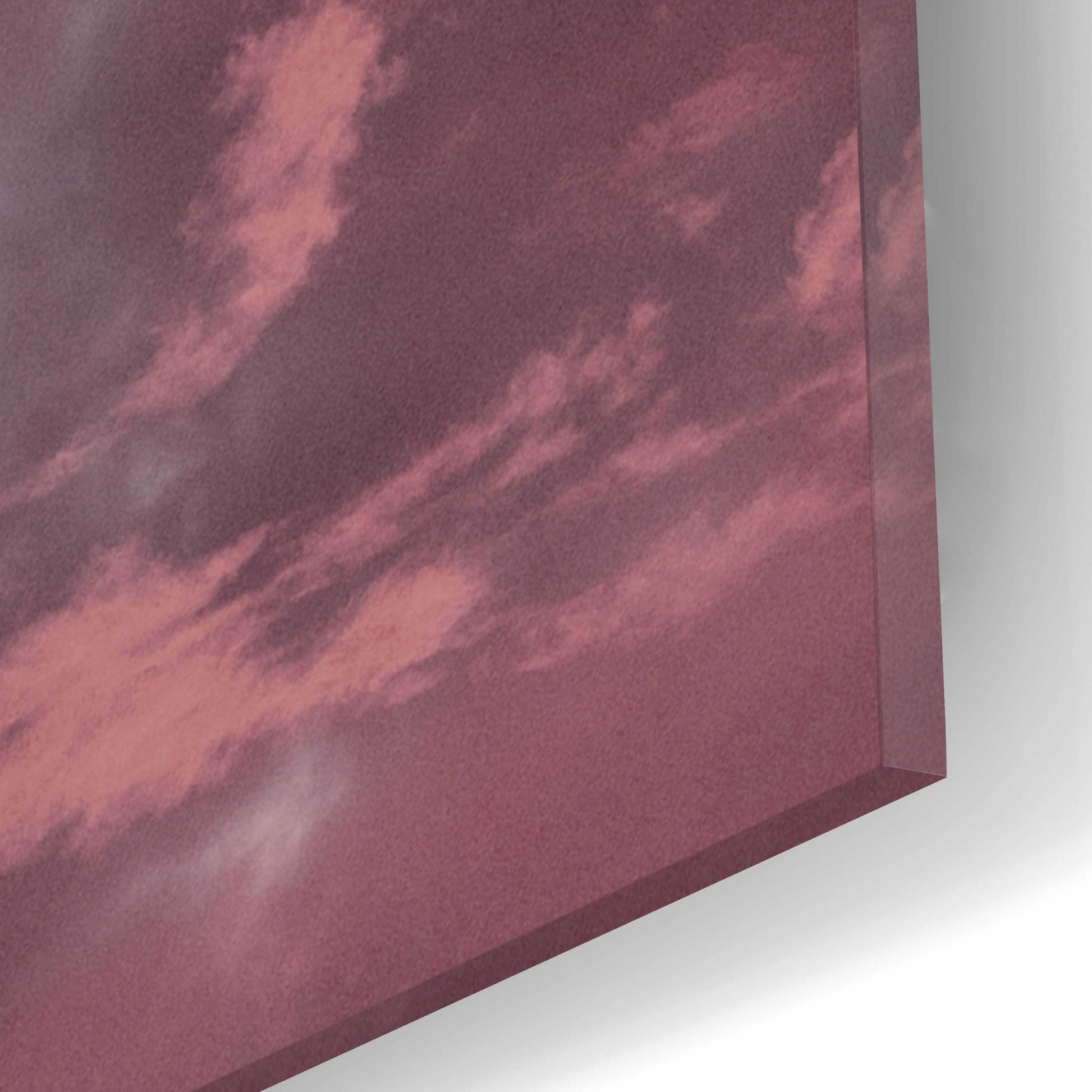 Epic Art 'Pink Sky' by Design Fabrikken, Acrylic Glass Wall Art,12x16