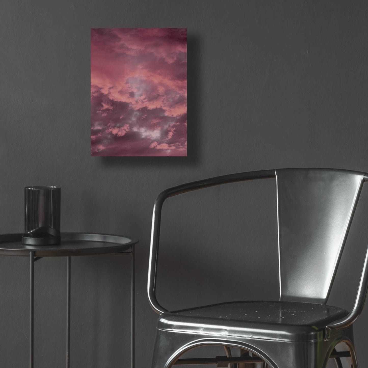 Epic Art 'Pink Sky' by Design Fabrikken, Acrylic Glass Wall Art,12x16