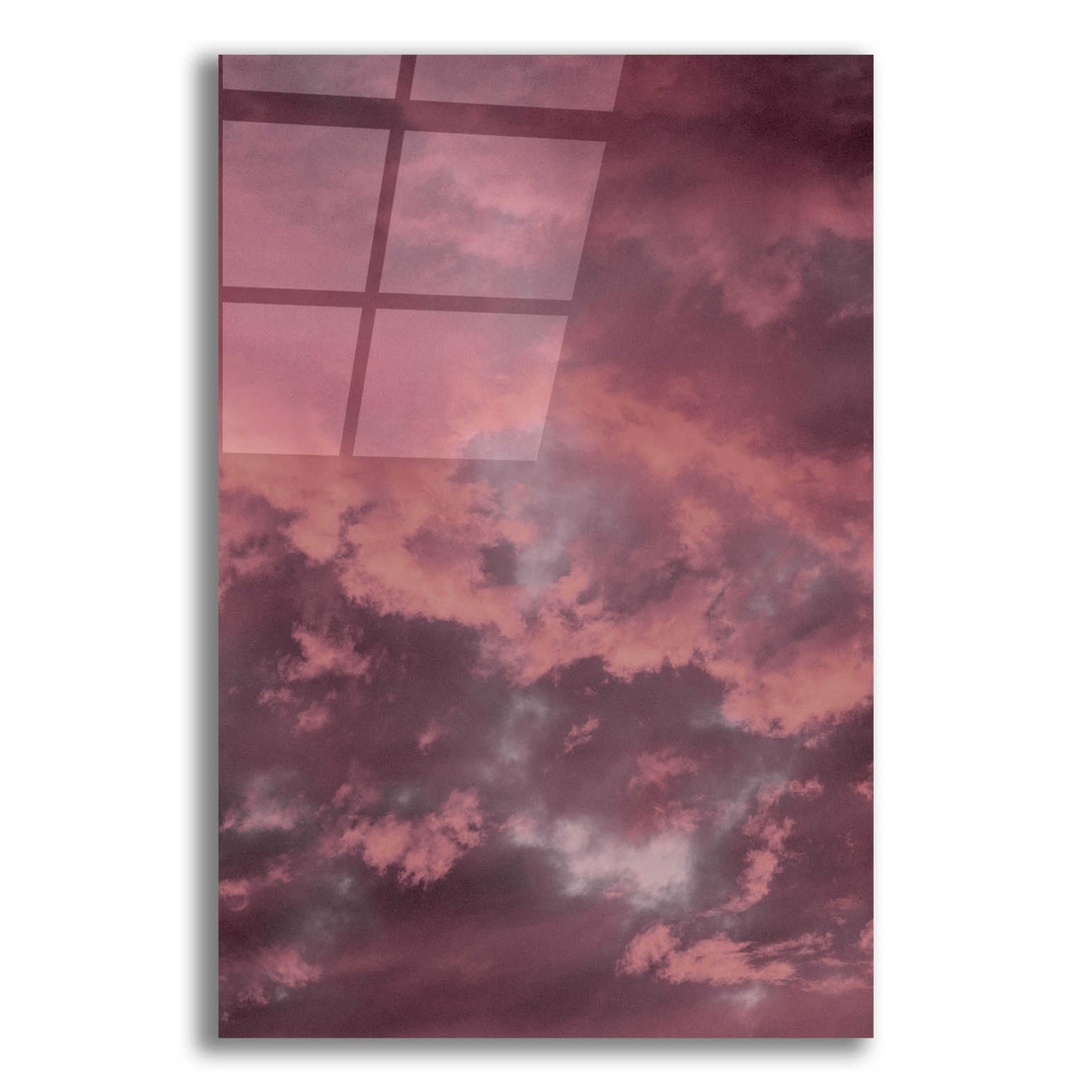 Epic Art 'Pink Sky' by Design Fabrikken, Acrylic Glass Wall Art,12x16