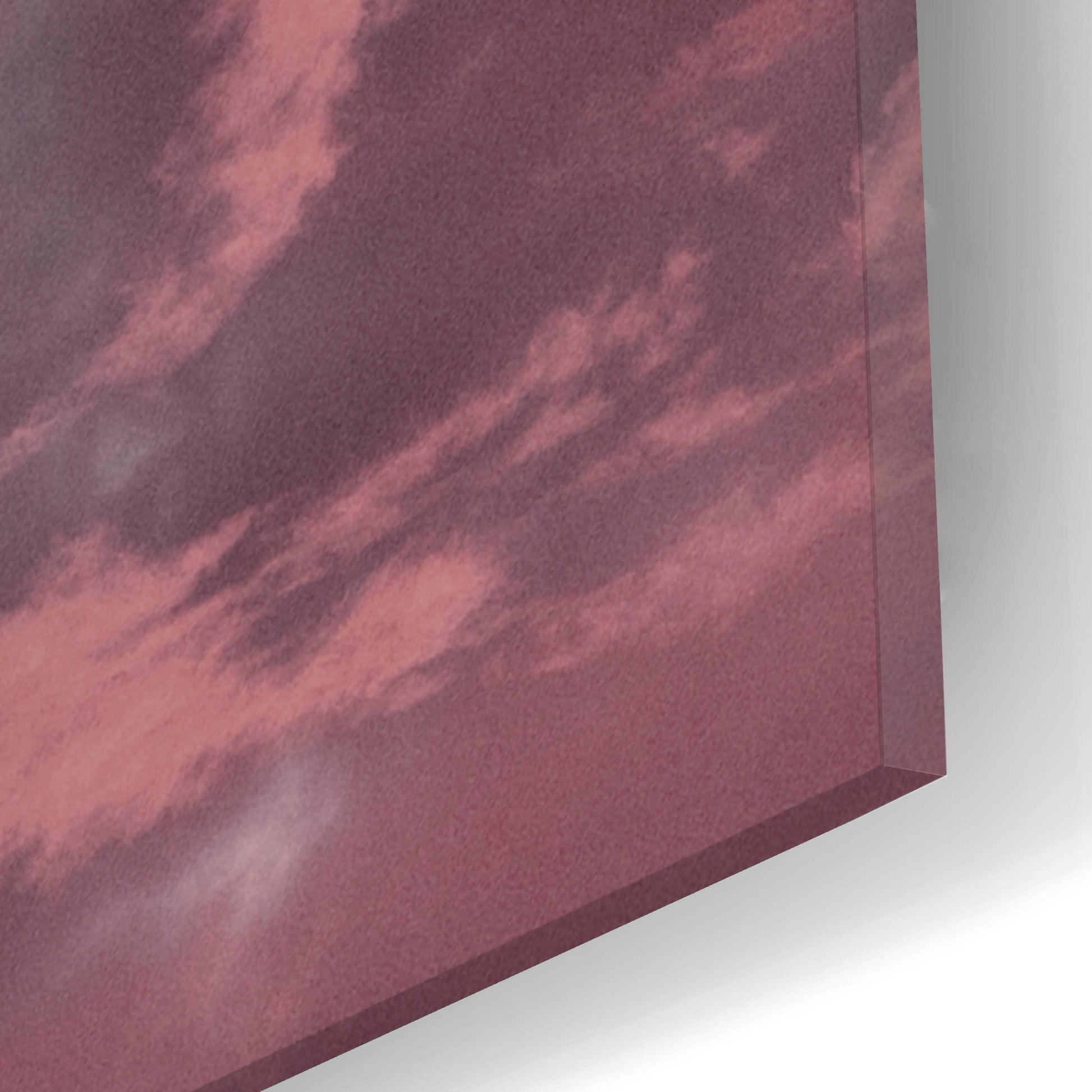 Epic Art 'Pink Sky' by Design Fabrikken, Acrylic Glass Wall Art,16x24