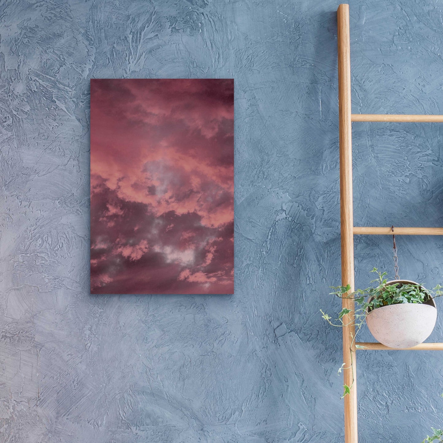 Epic Art 'Pink Sky' by Design Fabrikken, Acrylic Glass Wall Art,16x24