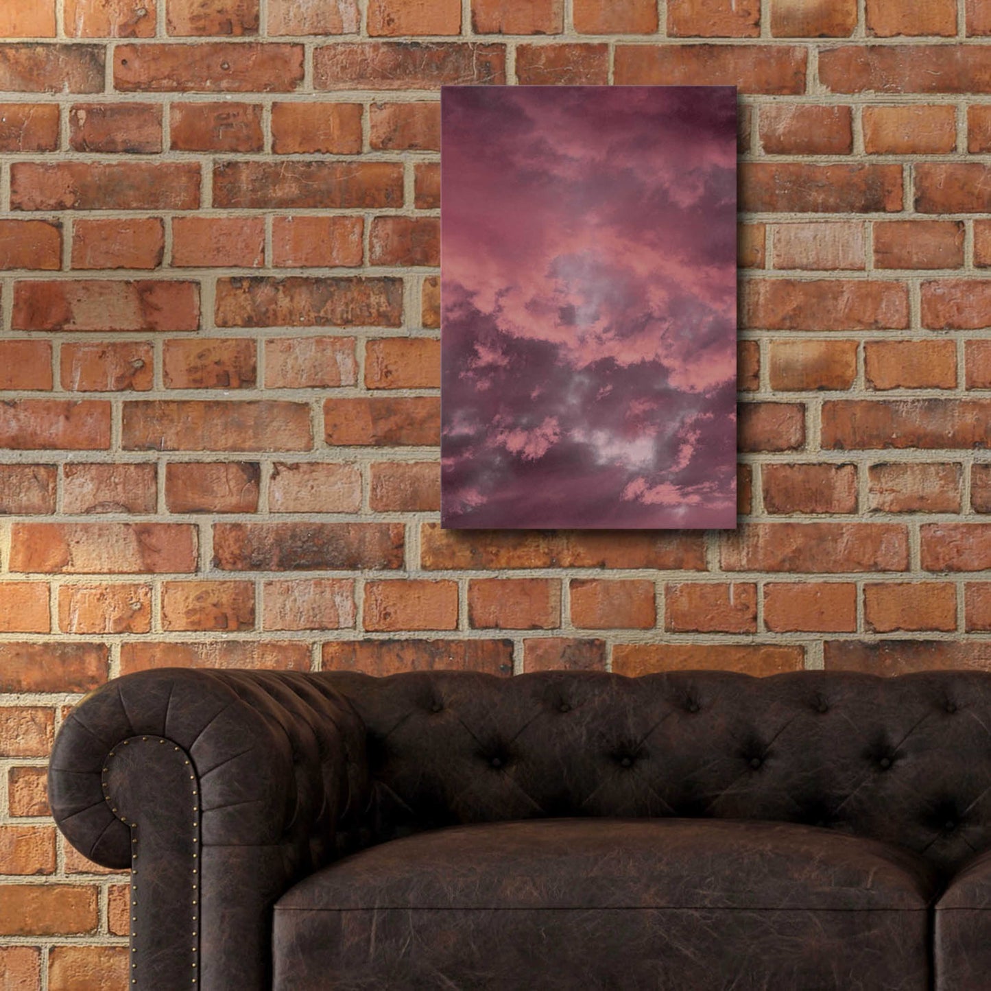 Epic Art 'Pink Sky' by Design Fabrikken, Acrylic Glass Wall Art,16x24