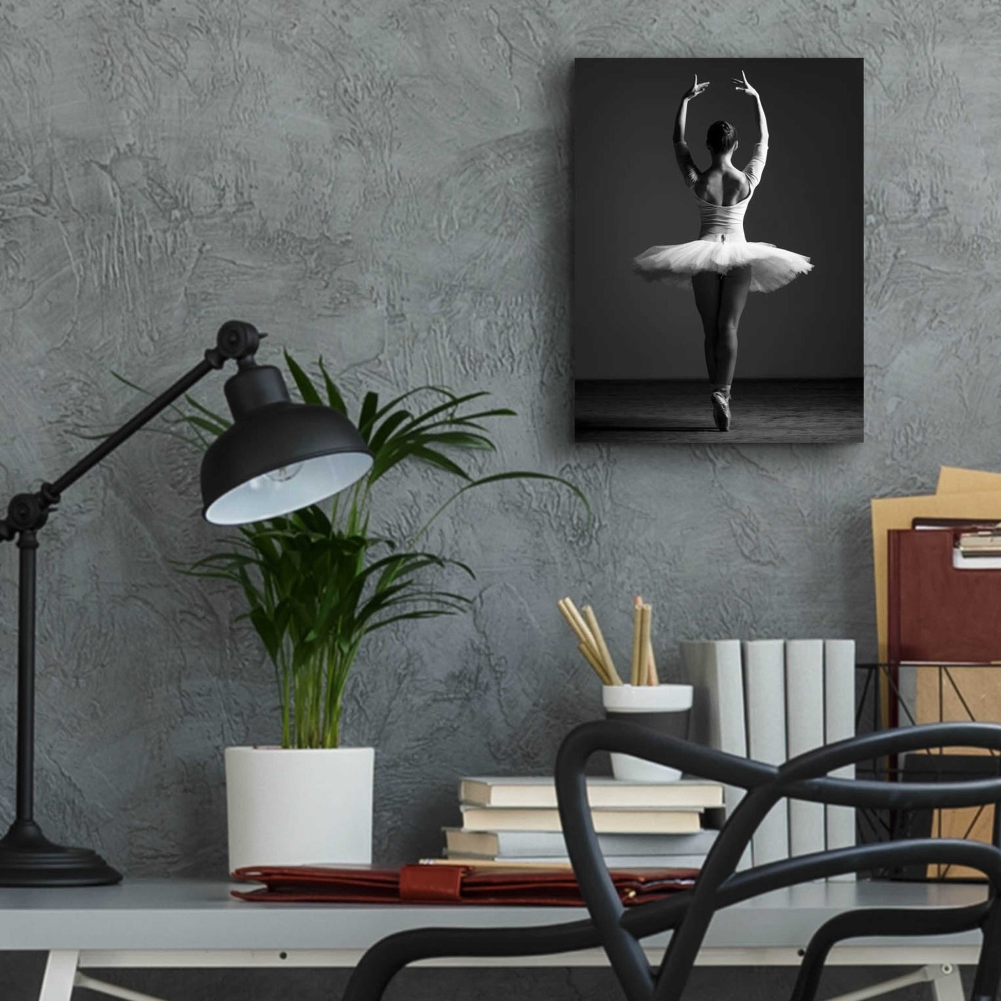 Epic Art 'Pirouette' by Design Fabrikken, Acrylic Glass Wall Art,12x16