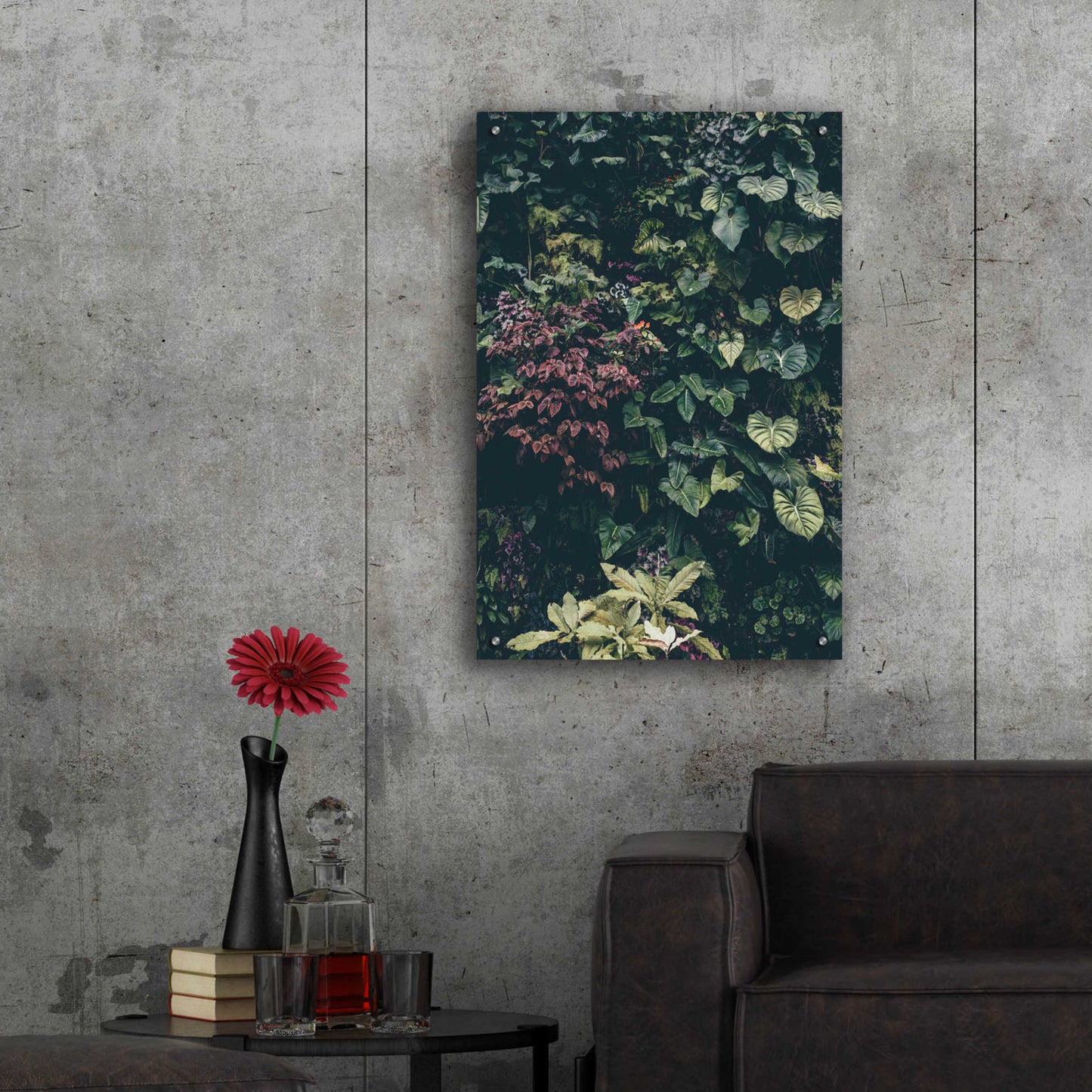 Epic Art 'Plant Wall' by Design Fabrikken, Acrylic Glass Wall Art,24x36