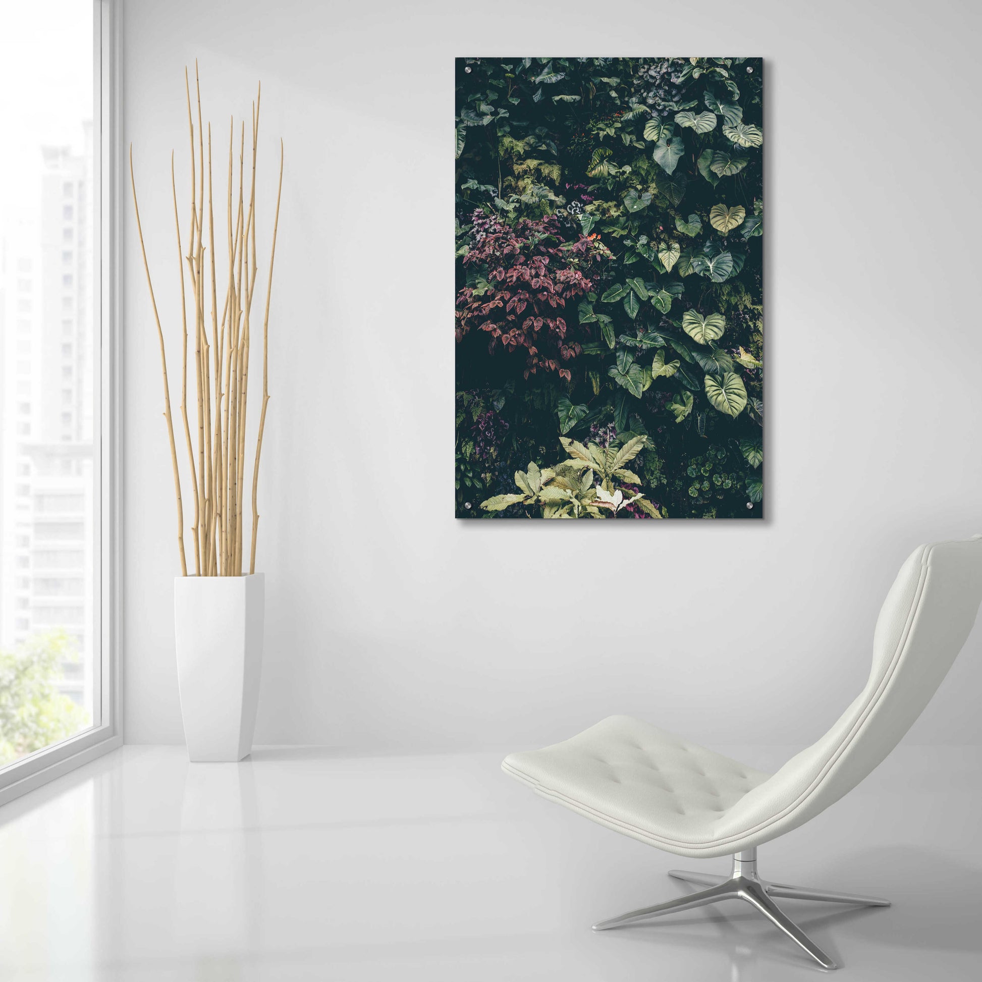 Epic Art 'Plant Wall' by Design Fabrikken, Acrylic Glass Wall Art,24x36