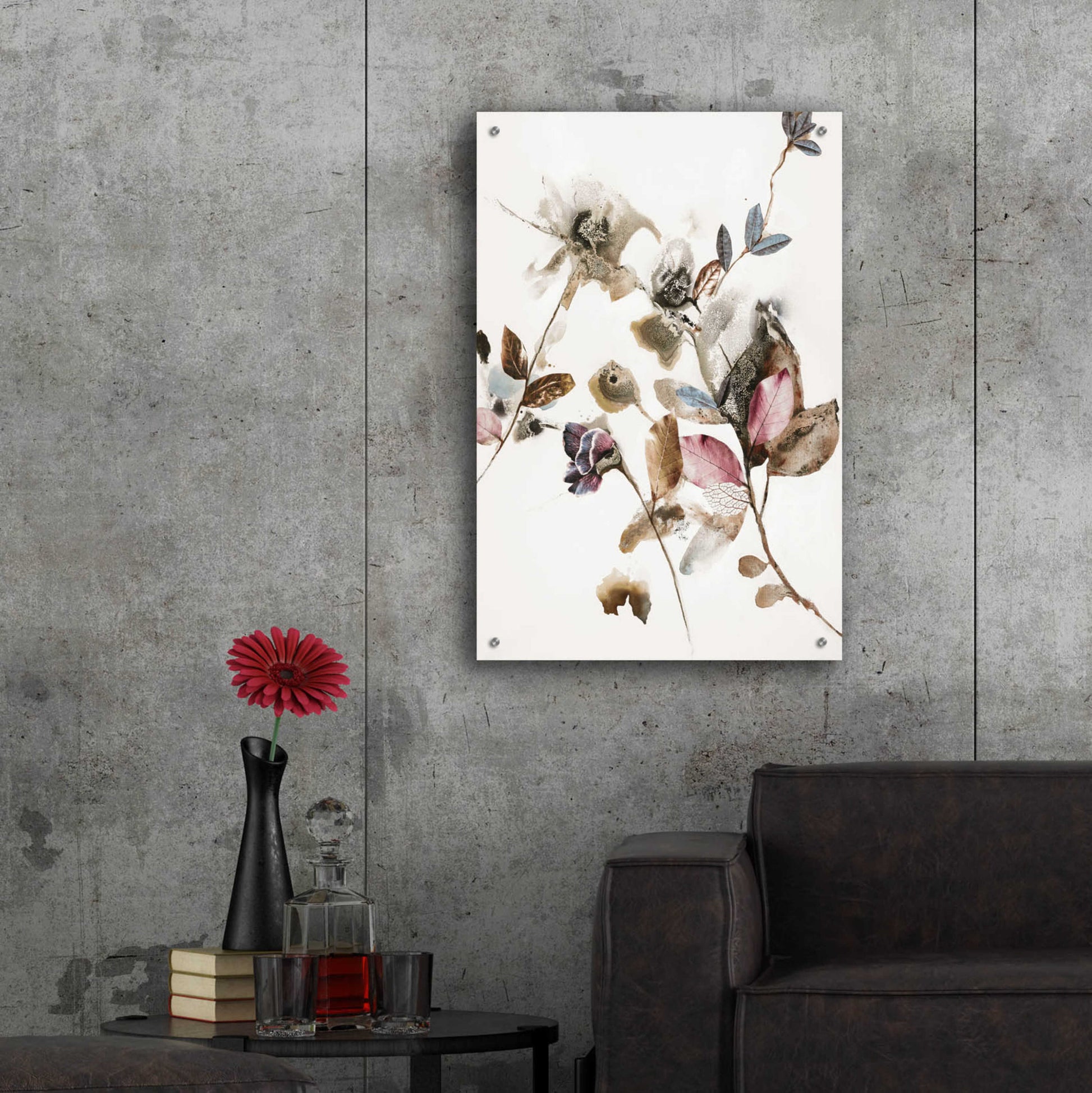 Epic Art 'Playing Flower 2' by Design Fabrikken, Acrylic Glass Wall Art,24x36