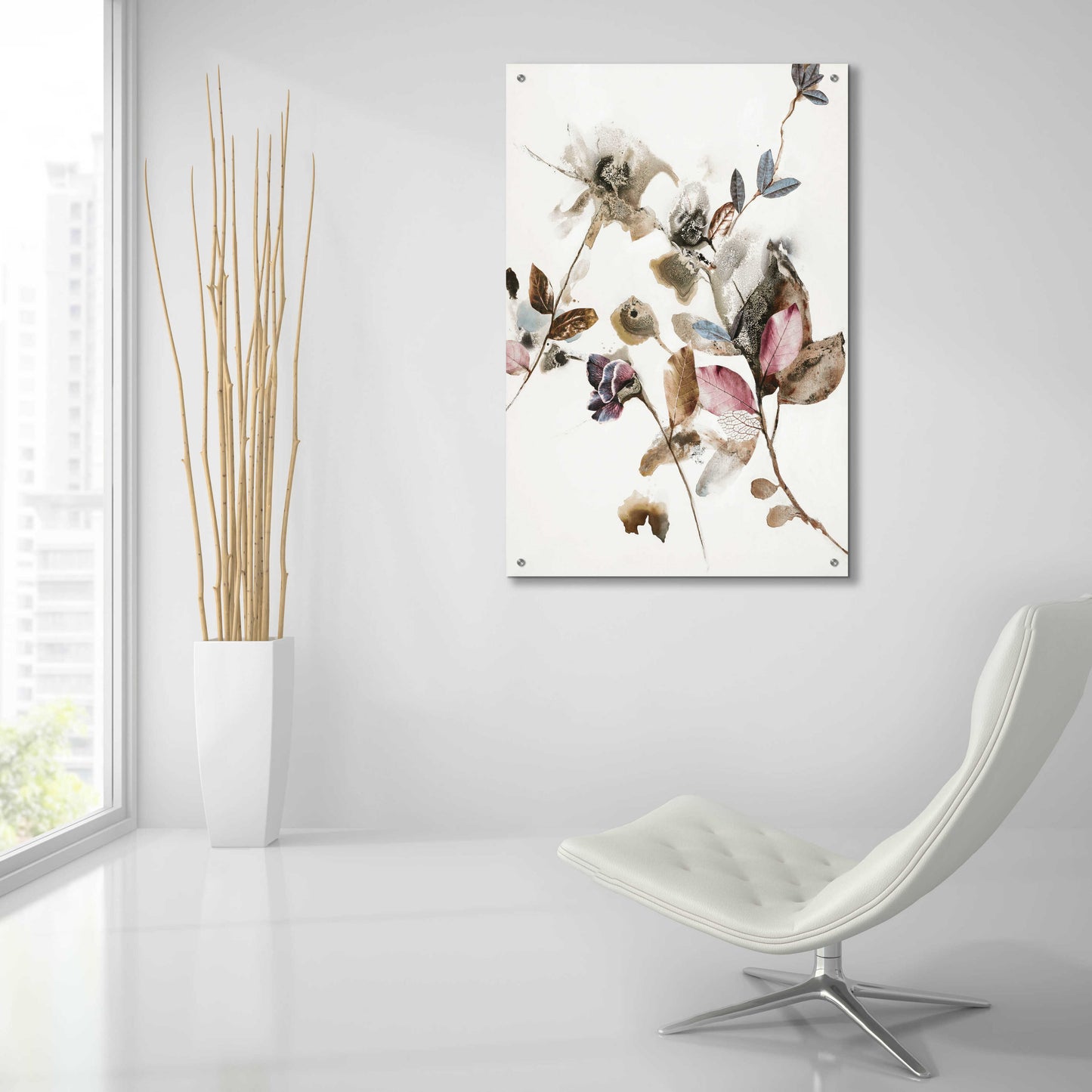 Epic Art 'Playing Flower 2' by Design Fabrikken, Acrylic Glass Wall Art,24x36