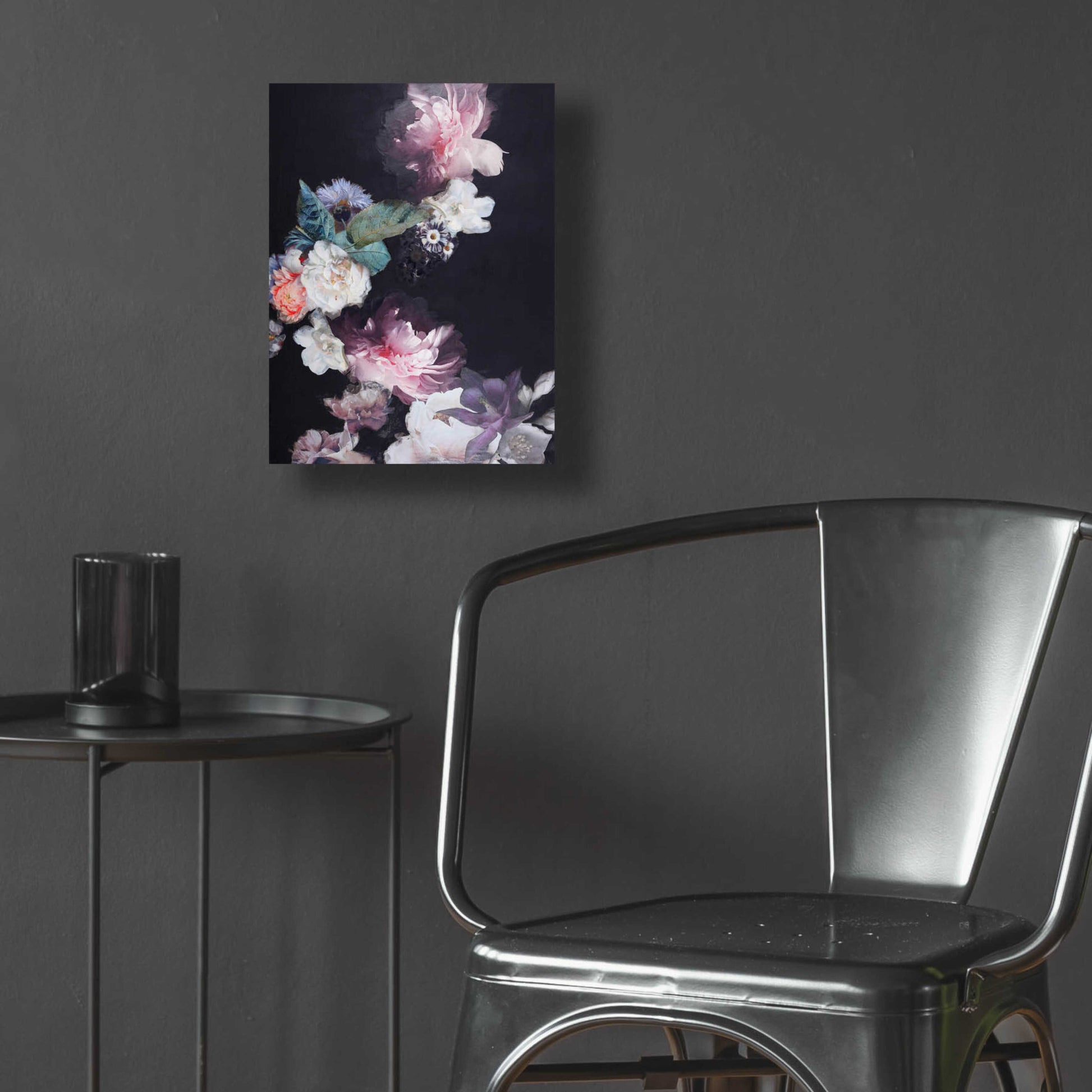 Epic Art 'Purple Blossom 1' by Design Fabrikken, Acrylic Glass Wall Art,12x16