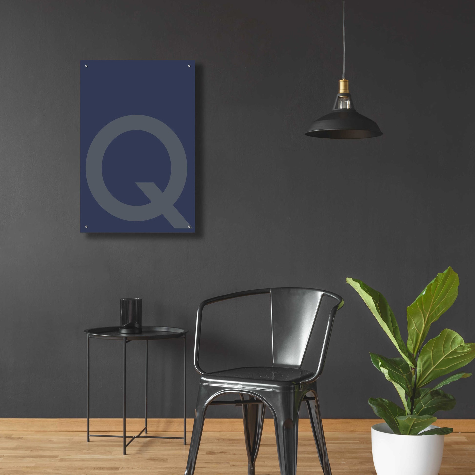 Epic Art 'Q' by Design Fabrikken, Acrylic Glass Wall Art,24x36