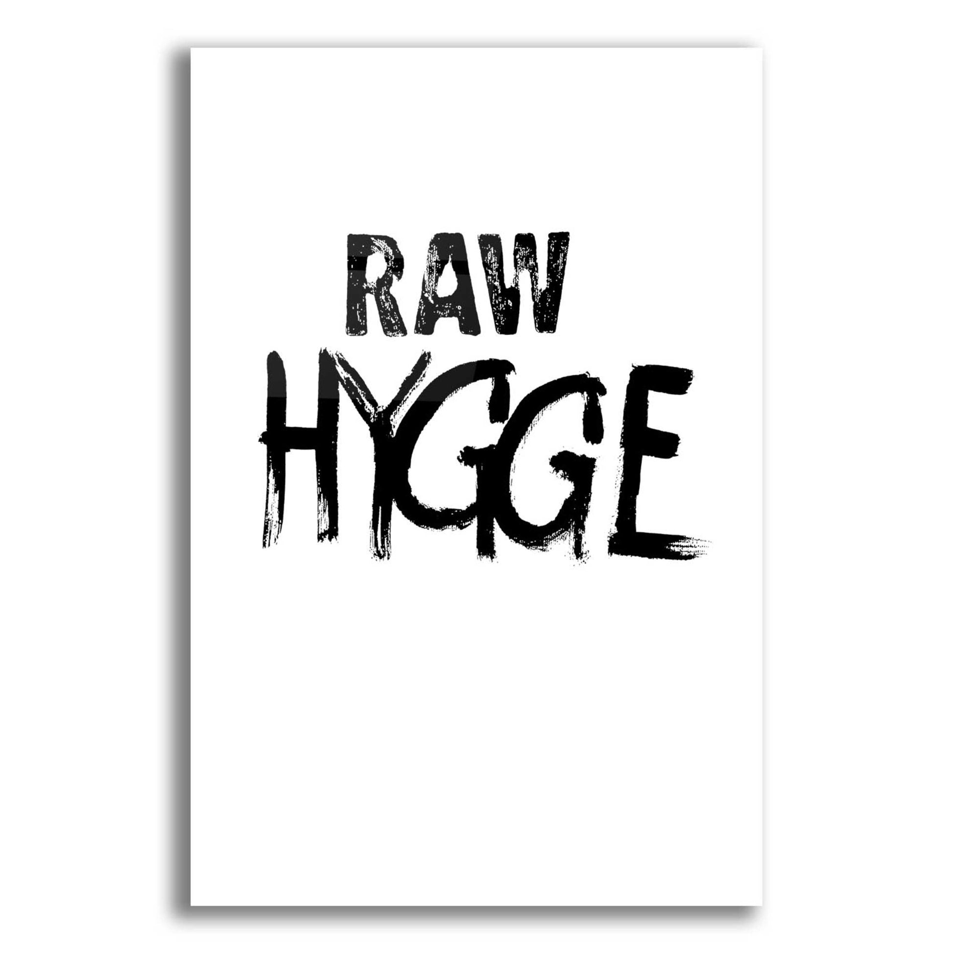 Epic Art 'Raw Hygge' by Design Fabrikken, Acrylic Glass Wall Art,12x16