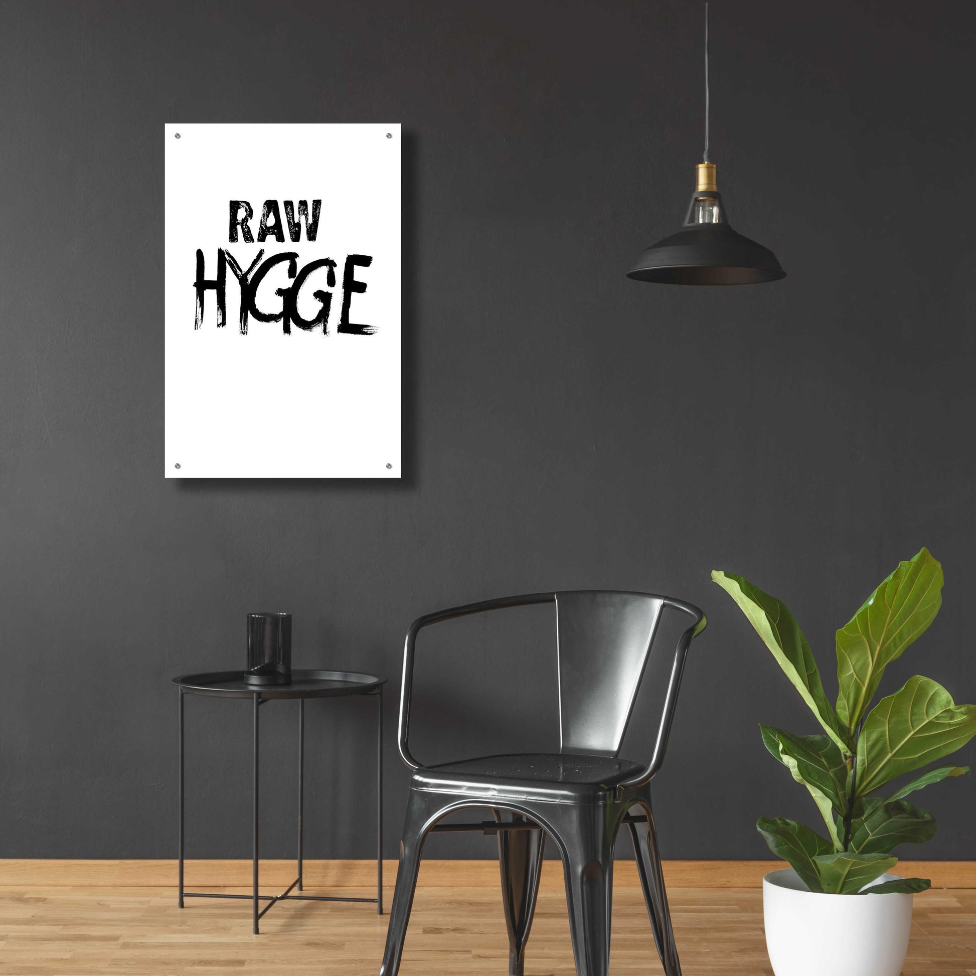 Epic Art 'Raw Hygge' by Design Fabrikken, Acrylic Glass Wall Art,24x36