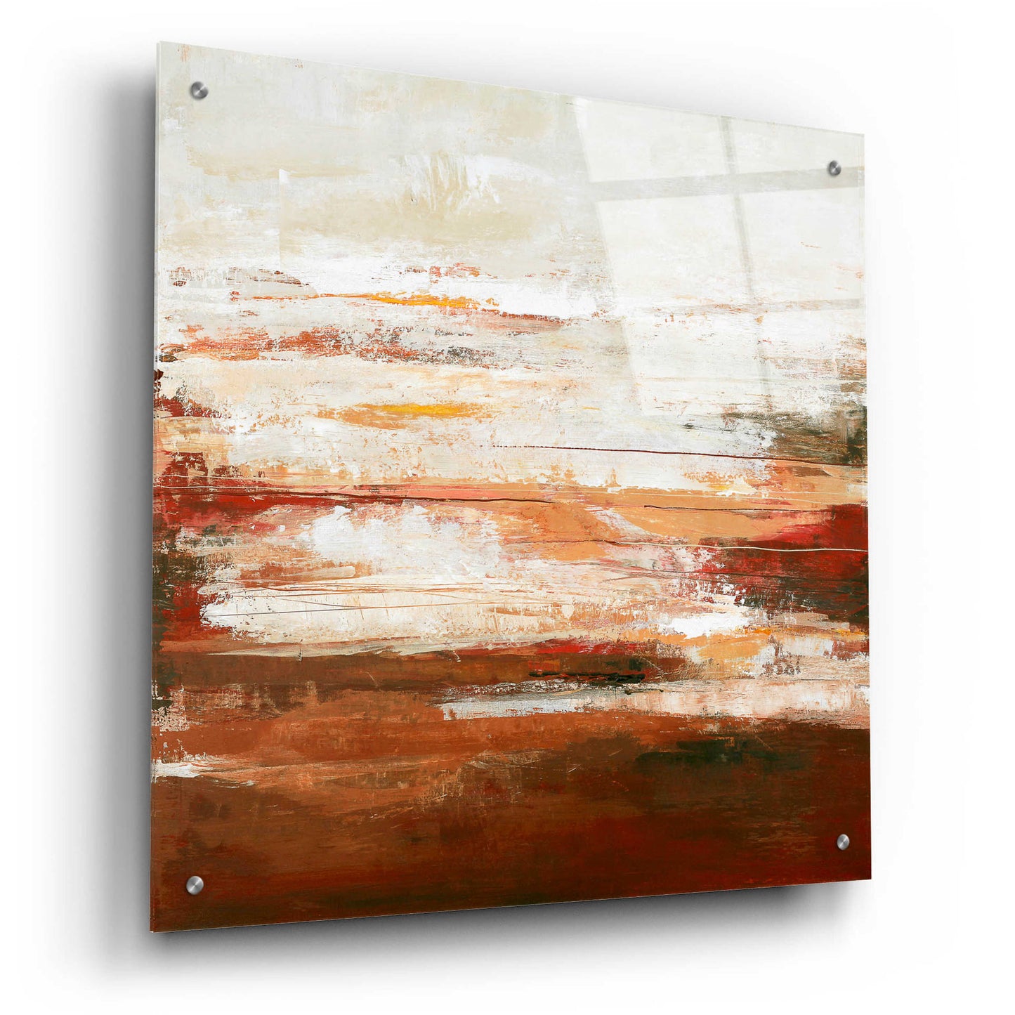 Epic Art 'Red Limit' by Design Fabrikken, Acrylic Glass Wall Art,24x24