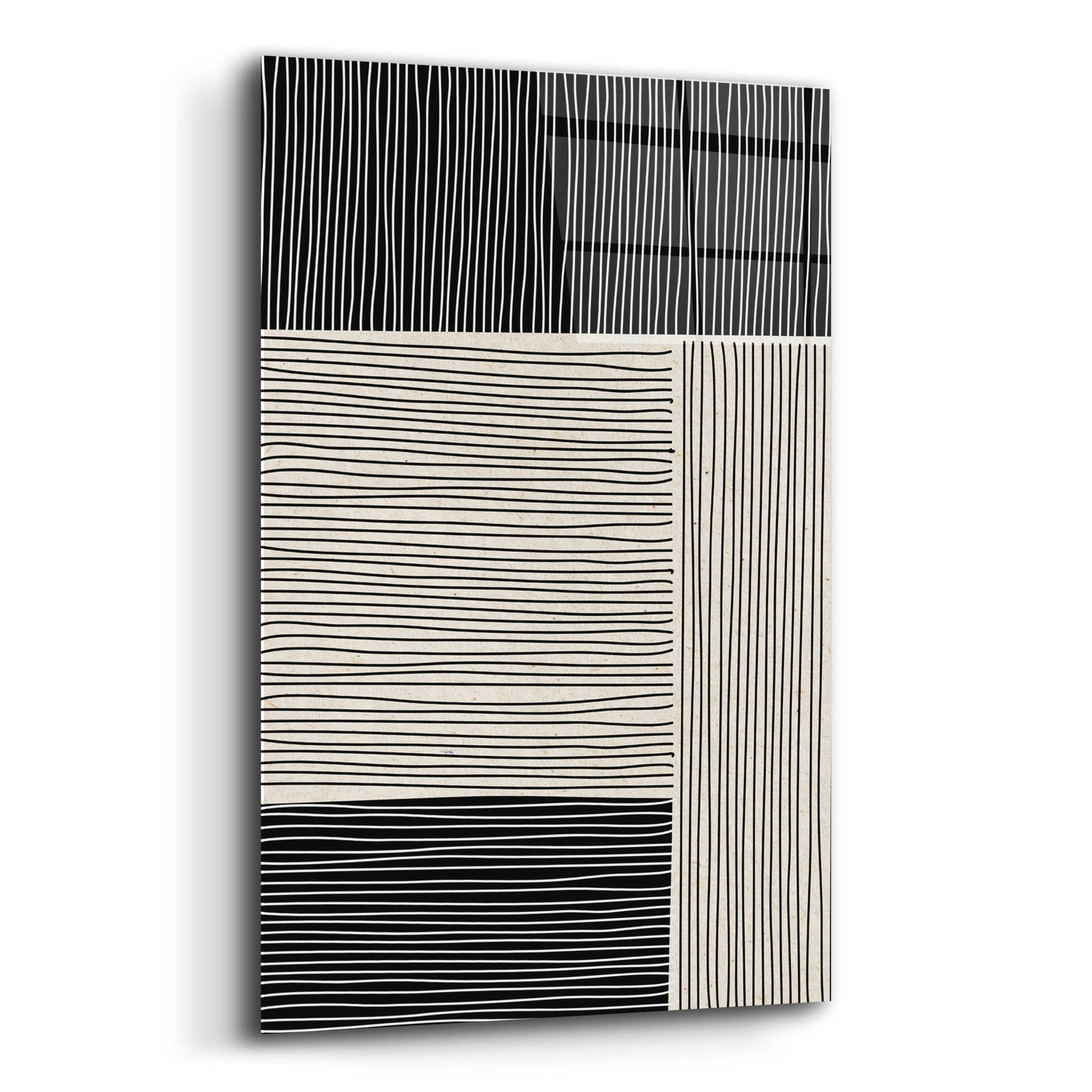 Epic Art 'Ribbing 1' by Design Fabrikken, Acrylic Glass Wall Art,12x16