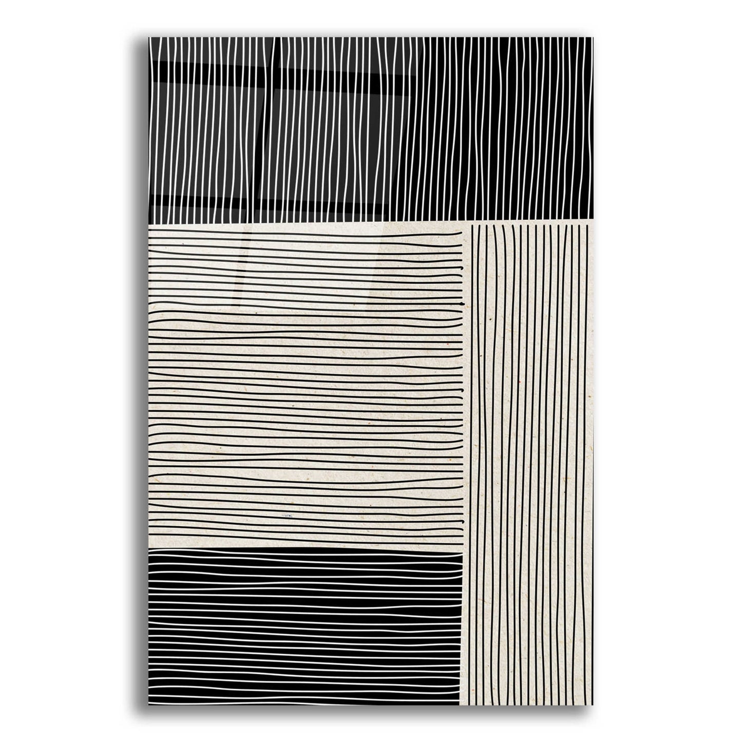 Epic Art 'Ribbing 1' by Design Fabrikken, Acrylic Glass Wall Art,12x16