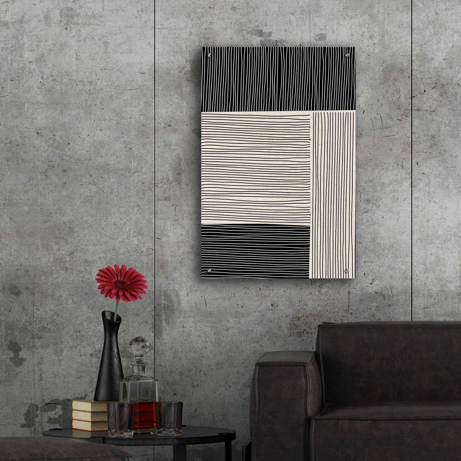 Epic Art 'Ribbing 1' by Design Fabrikken, Acrylic Glass Wall Art,24x36