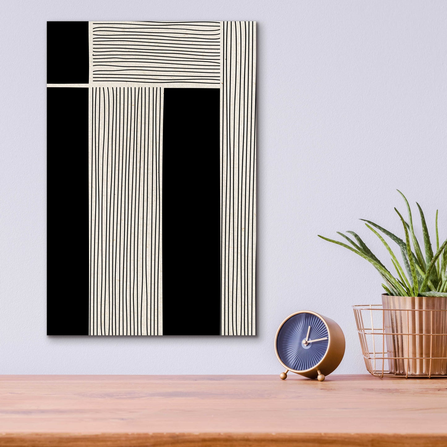 Epic Art 'Ribbing 2' by Design Fabrikken, Acrylic Glass Wall Art,12x16