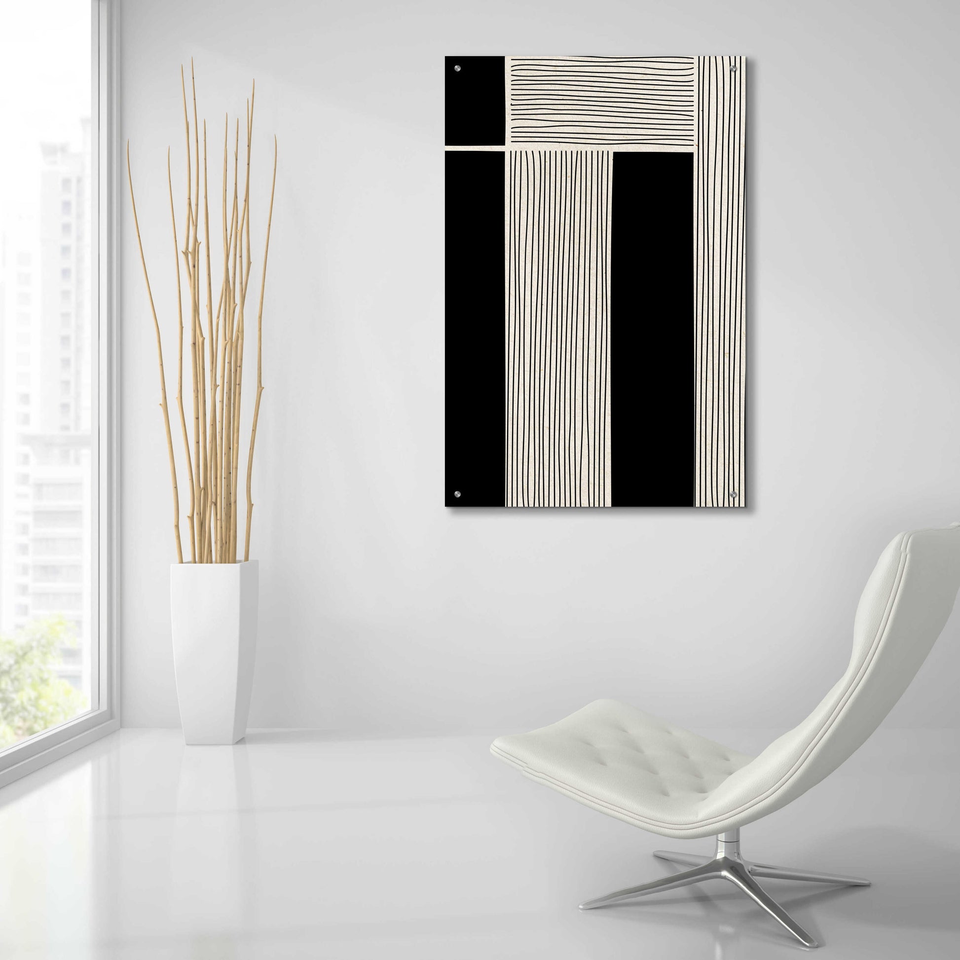 Epic Art 'Ribbing 2' by Design Fabrikken, Acrylic Glass Wall Art,24x36